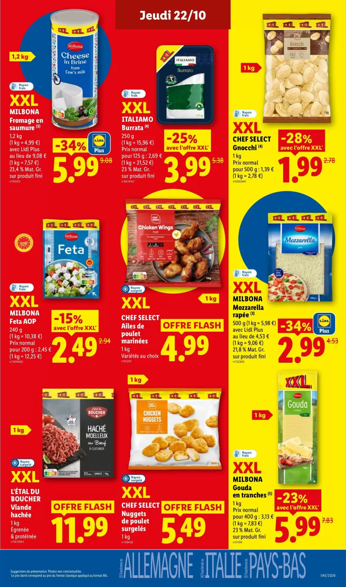 Prospectus promotionnel Lidl valable à partir du 22/10/2026 - Page 25.