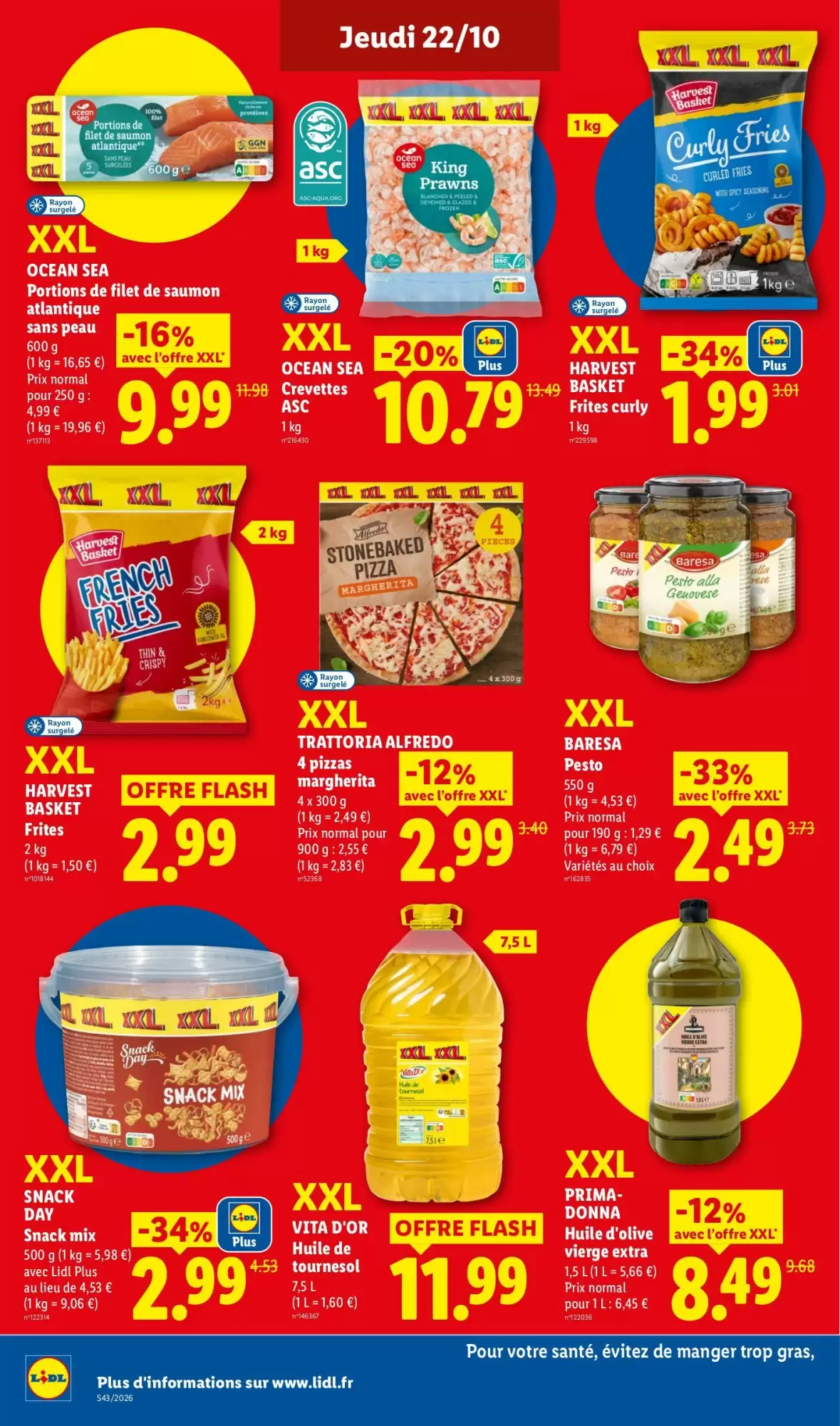 Prospectus promotionnel Lidl valable à partir du 22/10/2026 - Page 26.