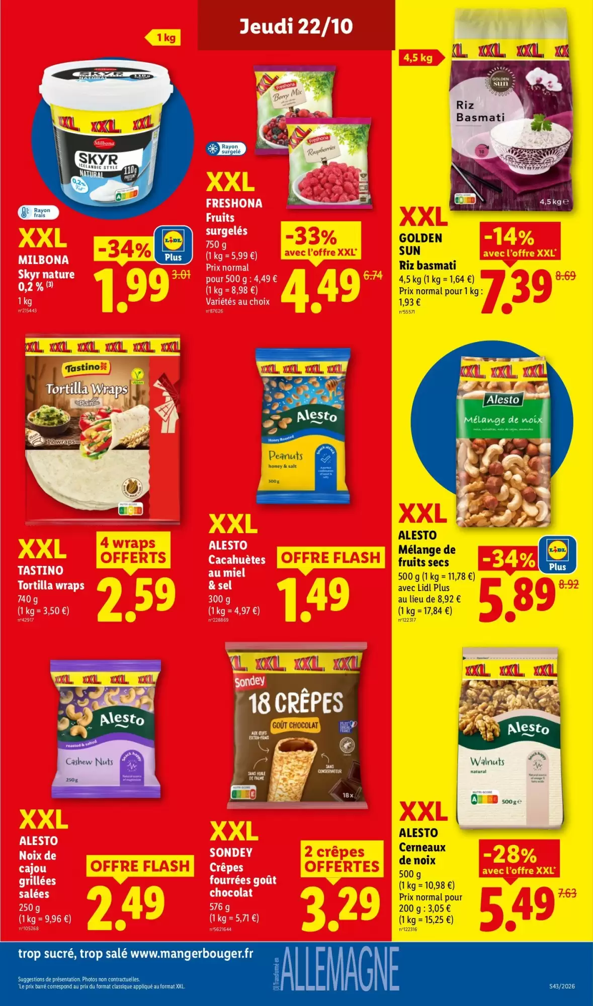 Prospectus promotionnel Lidl valable à partir du 22/10/2026 - Page 27.
