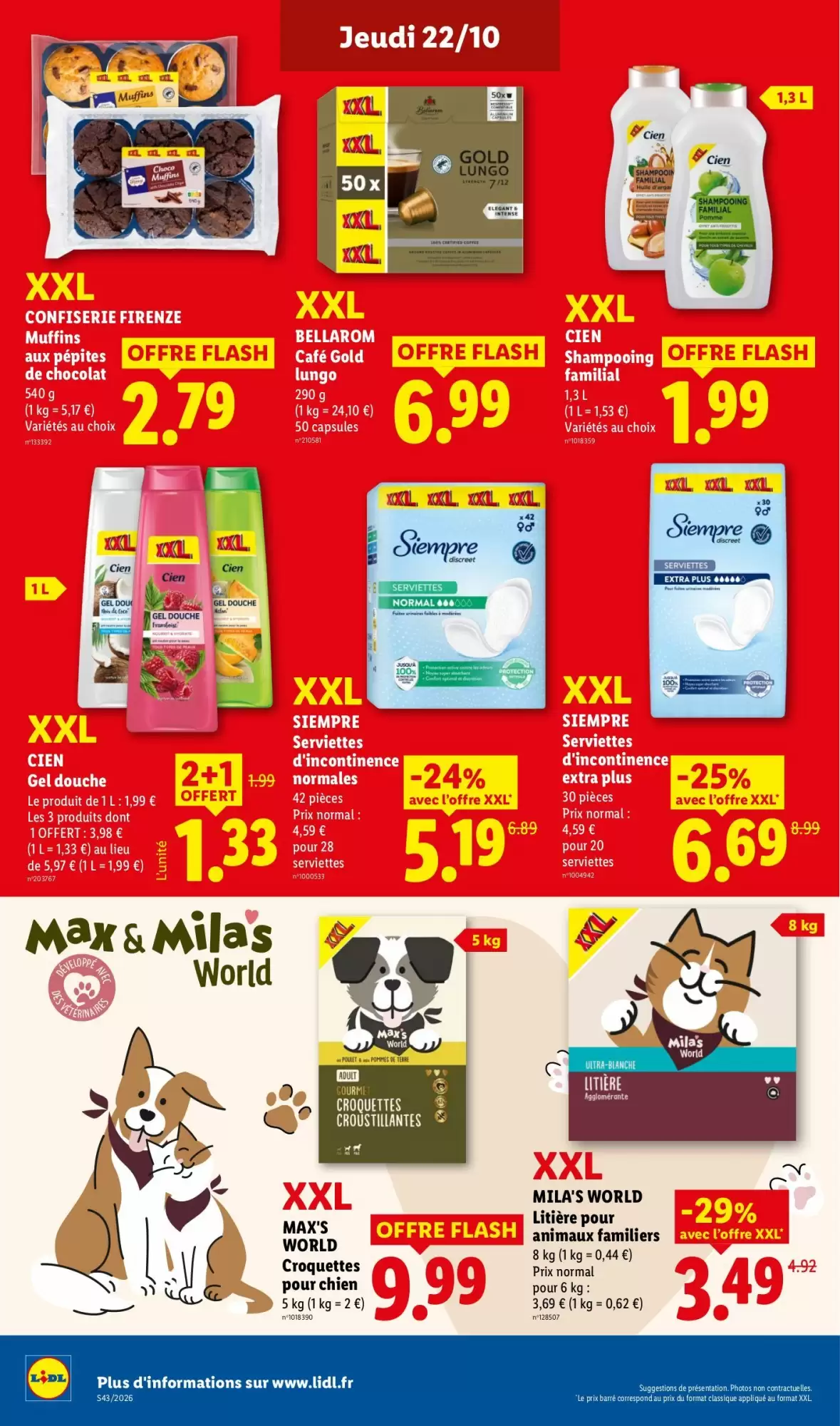 Prospectus promotionnel Lidl valable à partir du 22/10/2026 - Page 28.