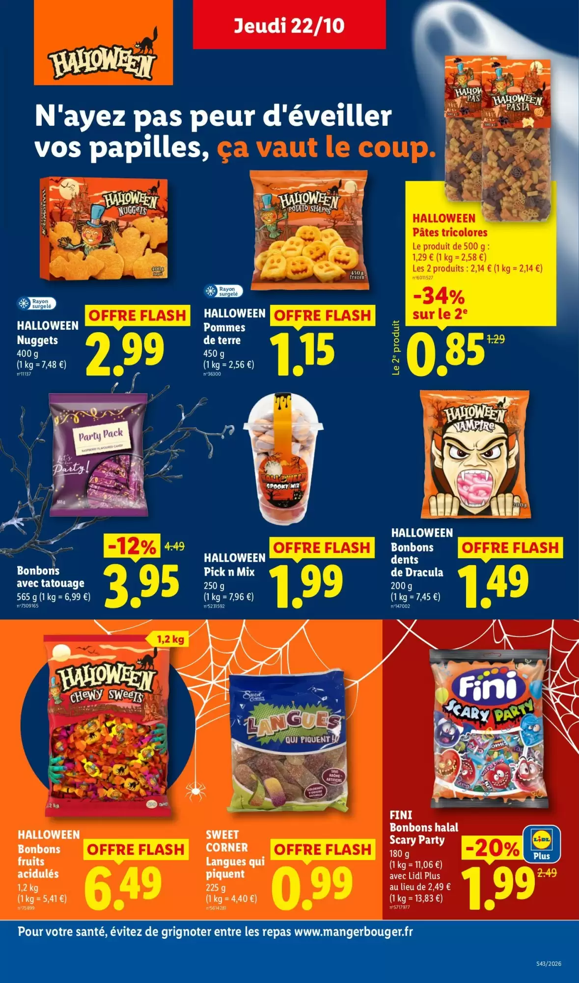 Prospectus promotionnel Lidl valable à partir du 22/10/2026 - Page 29.