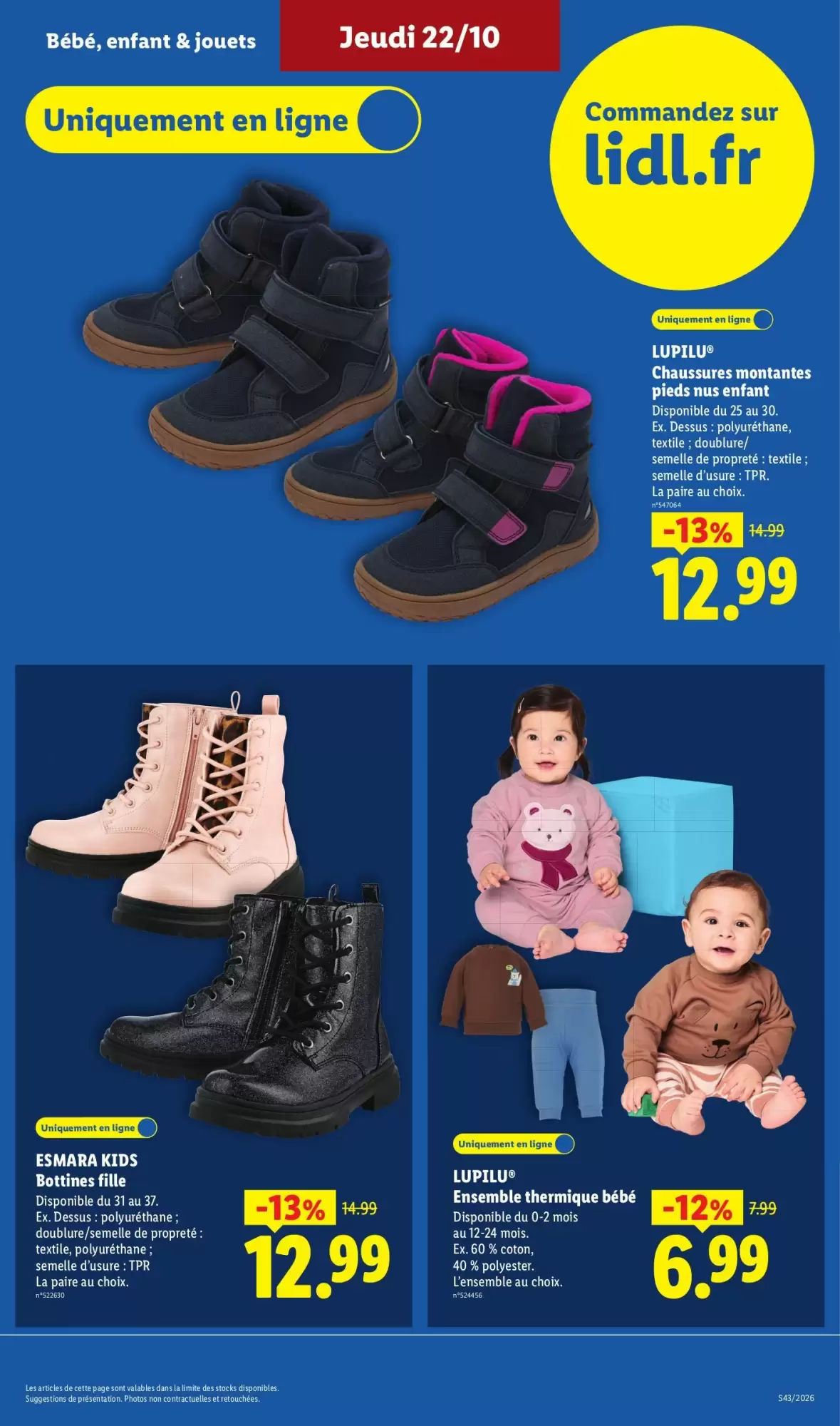 Prospectus promotionnel Lidl valable à partir du 22/10/2026 - Page 37.