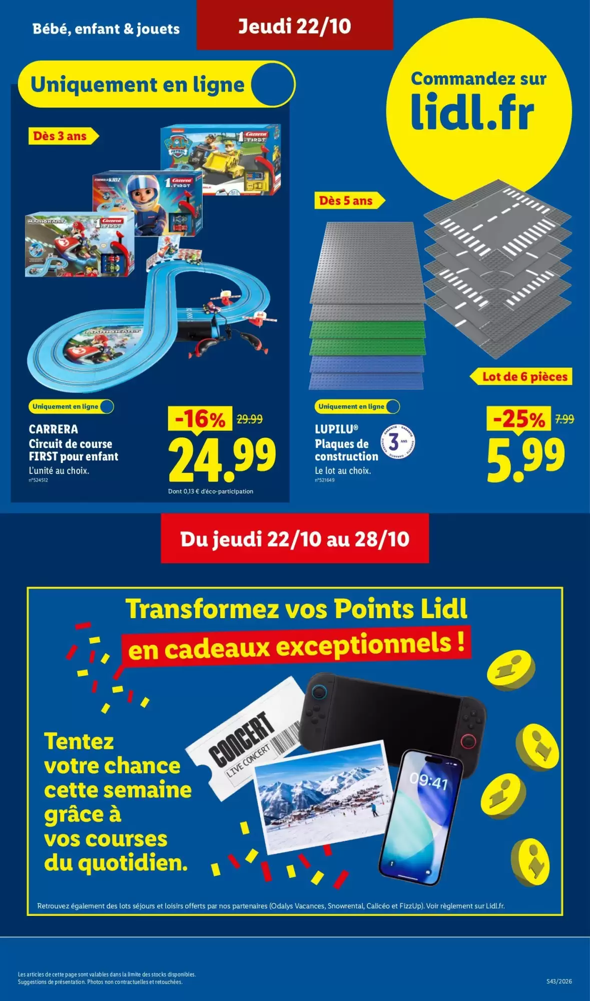 Prospectus promotionnel Lidl valable à partir du 22/10/2026 - Page 39.