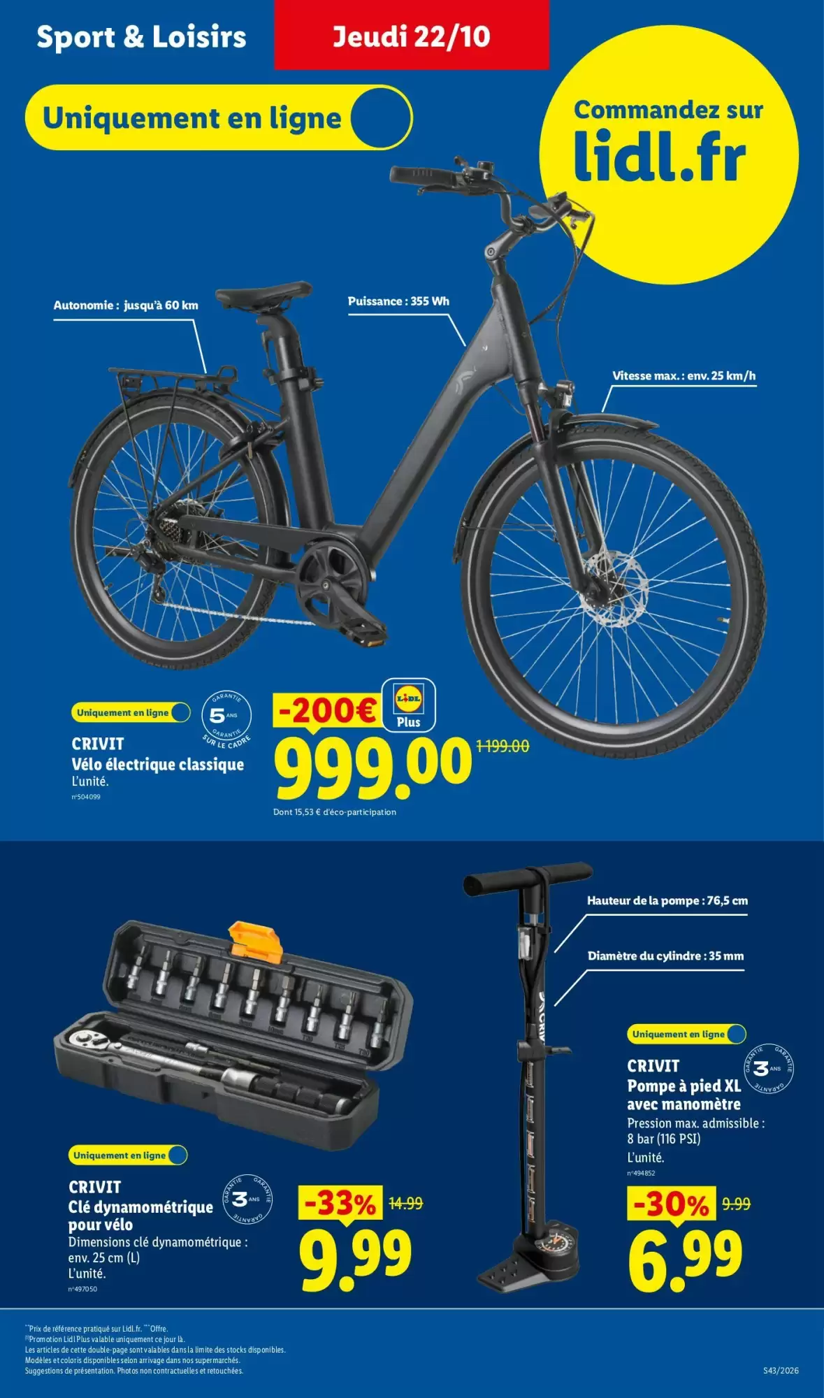 Prospectus promotionnel Lidl valable à partir du 22/10/2026 - Page 40.