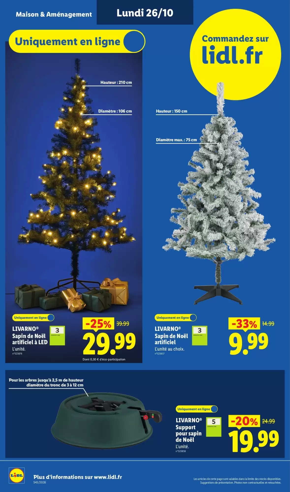 Prospectus promotionnel Lidl valable à partir du 22/10/2026 - Page 52.