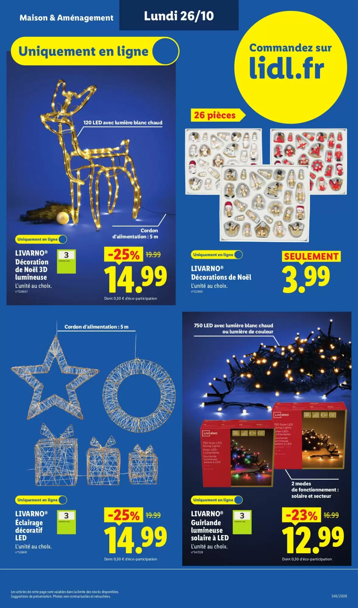 Prospectus promotionnel Lidl valable à partir du 22/10/2026 - Page 53.