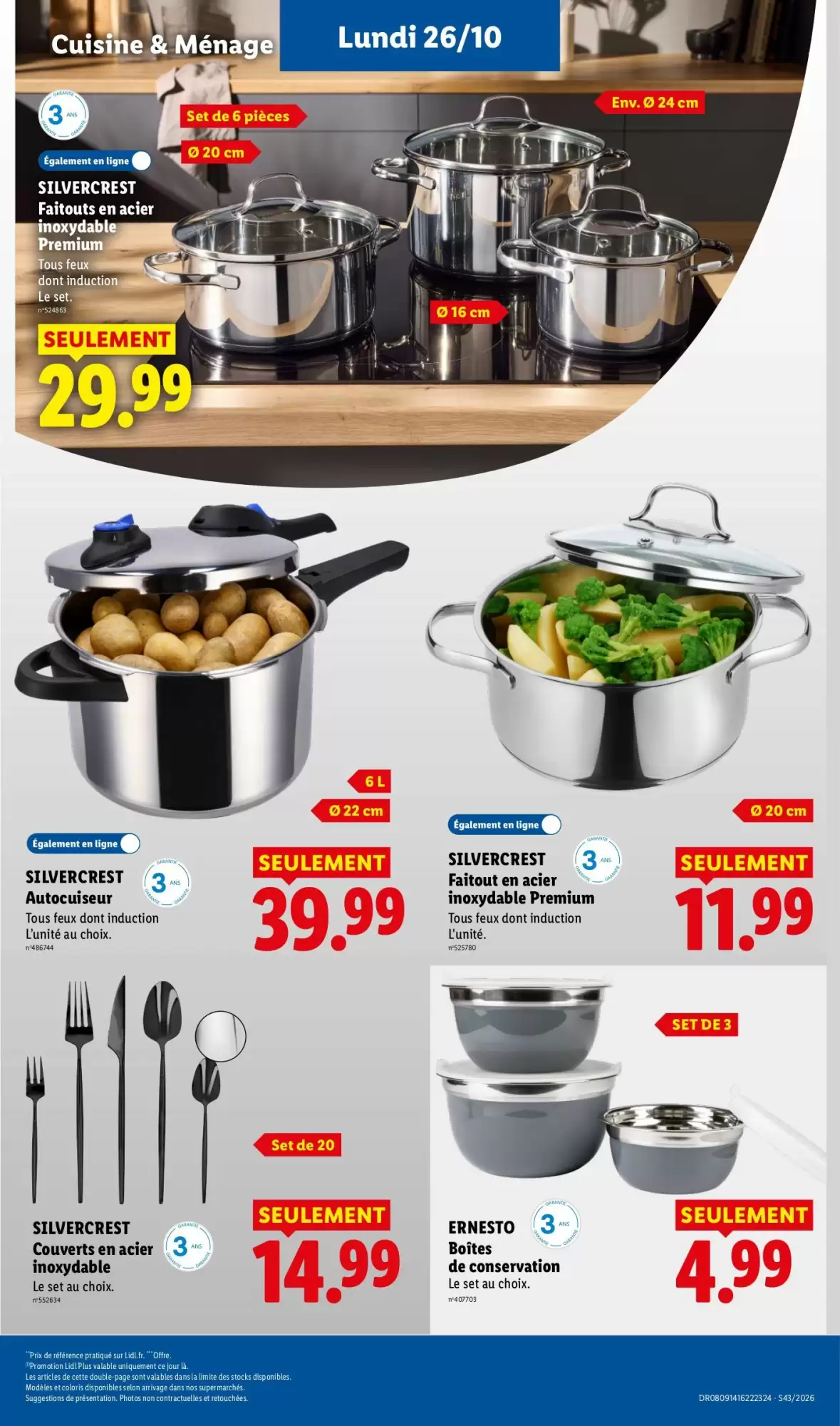 Prospectus promotionnel Lidl valable à partir du 22/10/2026 - Page 55.