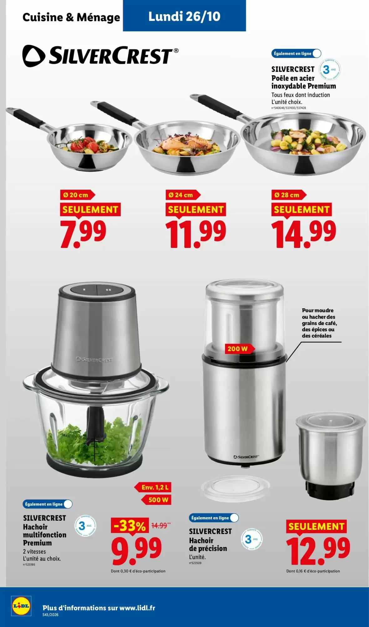 Prospectus promotionnel Lidl valable à partir du 22/10/2026 - Page 56.