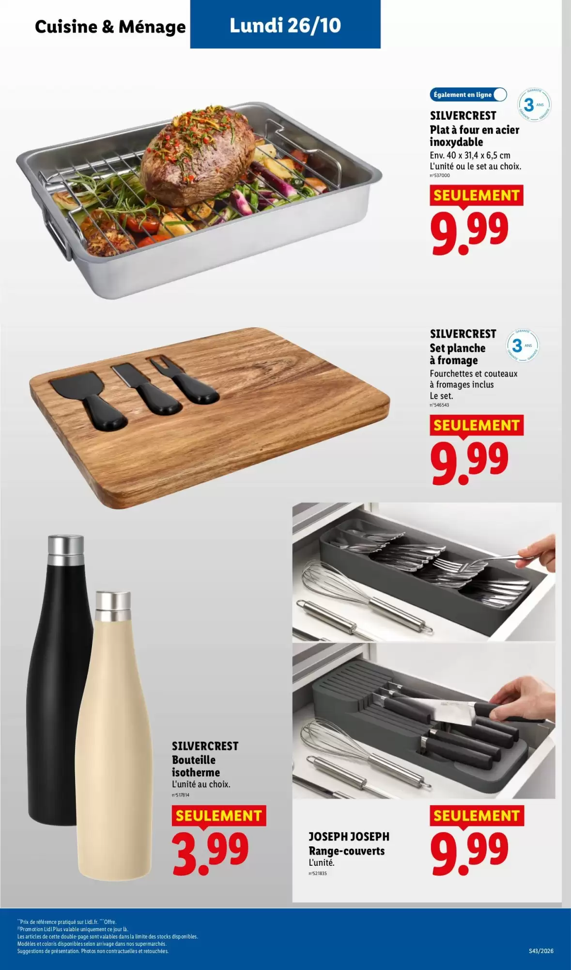 Prospectus promotionnel Lidl valable à partir du 22/10/2026 - Page 57.