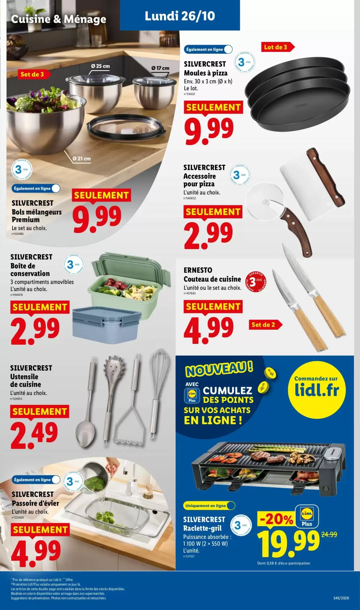Prospectus promotionnel Lidl valable à partir du 22/10/2026 - Page 59.