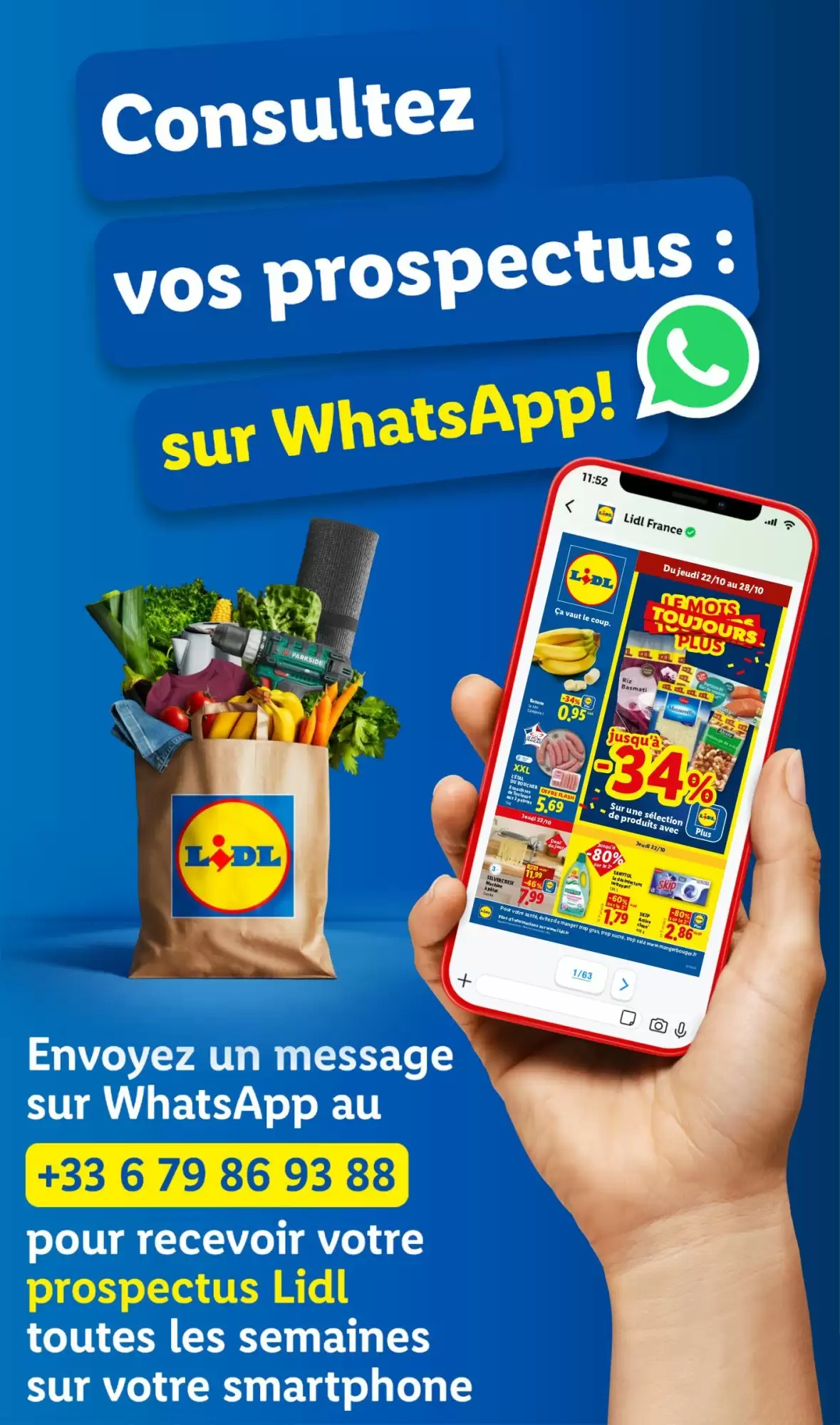 Prospectus promotionnel Lidl valable à partir du 22/10/2026 - Page 65.
