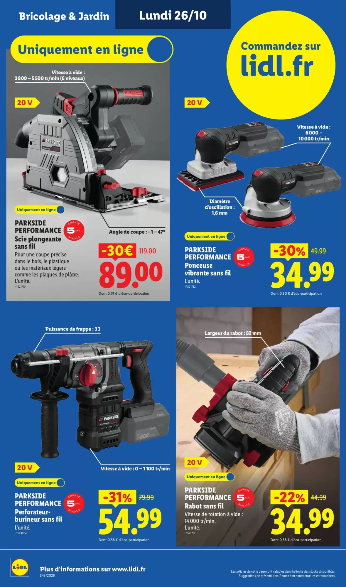 Prospectus promotionnel Lidl valable à partir du 22/10/2026 - Page 8.