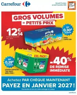 Prospectus promotionnel Carrefour valable à partir du 22/10/2026
