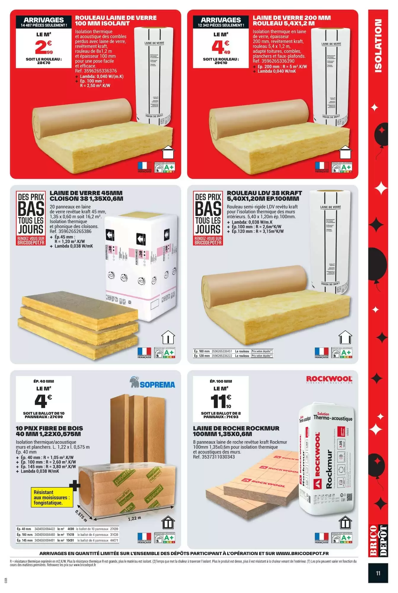Prospectus promotionnel Brico Dépôt valable à partir du 23/10/2026 - Page 11.