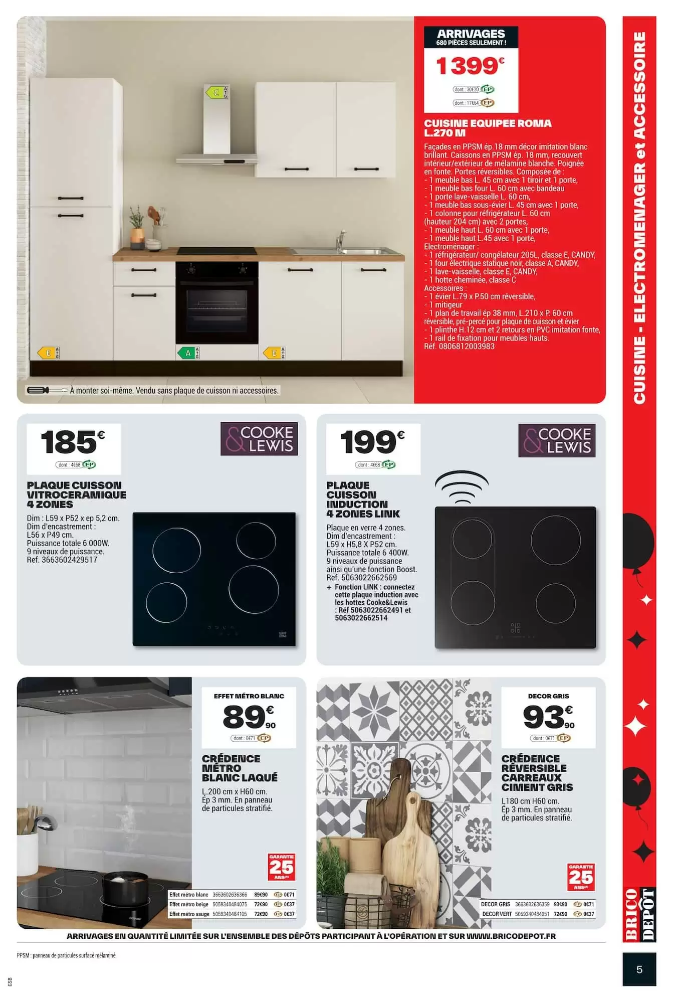 Prospectus promotionnel Brico Dépôt valable à partir du 23/10/2026 - Page 5.