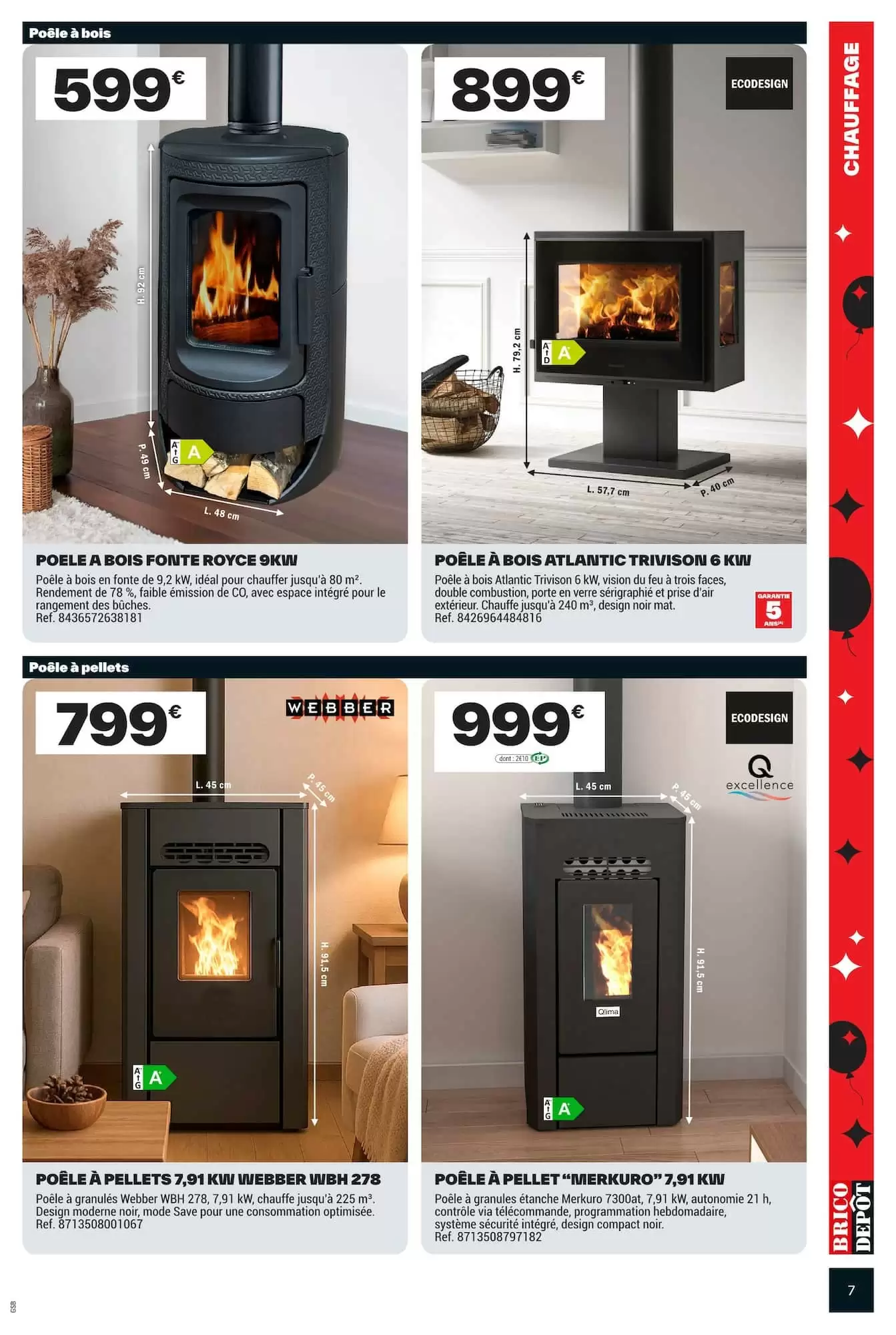 Prospectus promotionnel Brico Dépôt valable à partir du 23/10/2026 - Page 7.