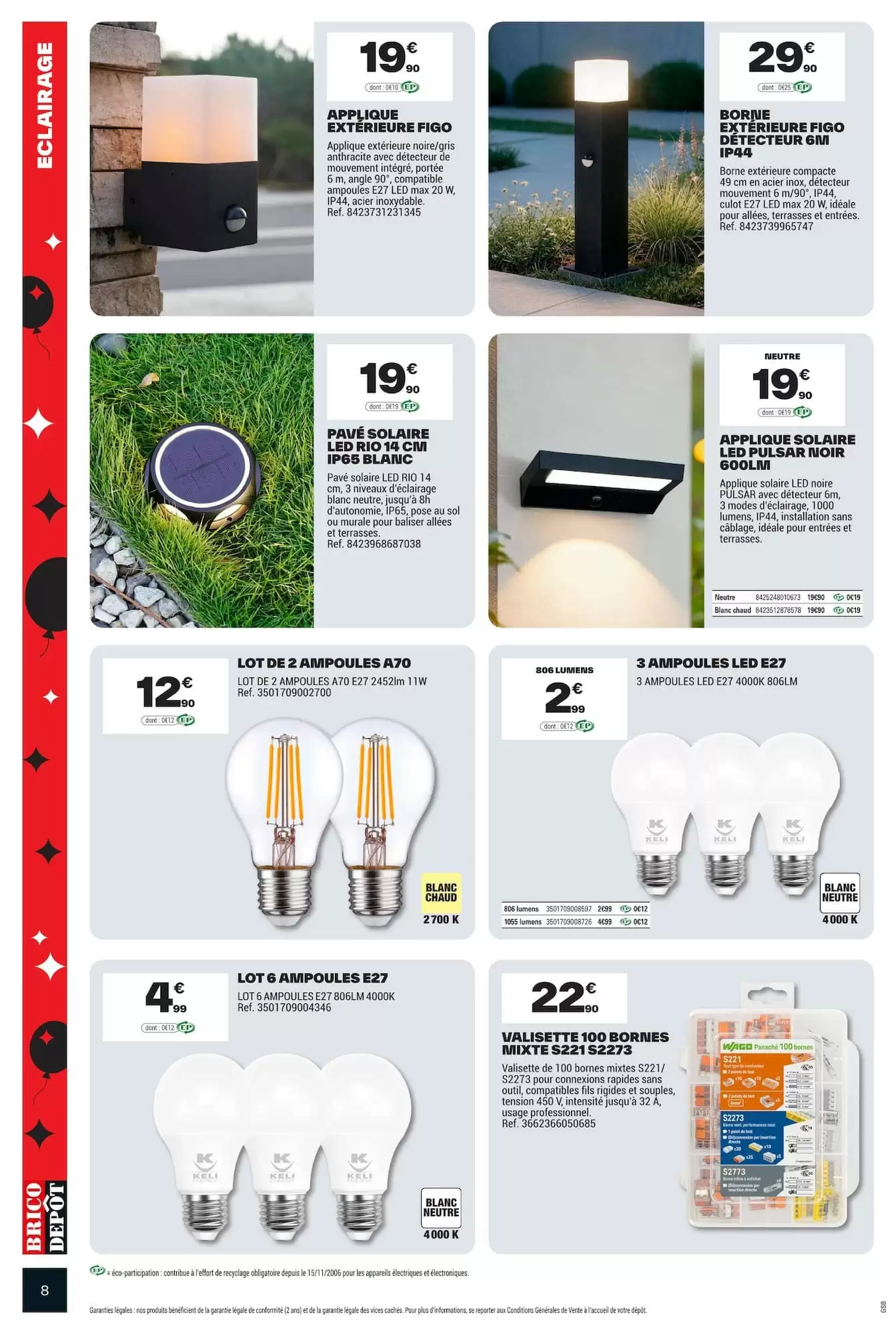Prospectus promotionnel Brico Dépôt valable à partir du 23/10/2026 - Page 8.