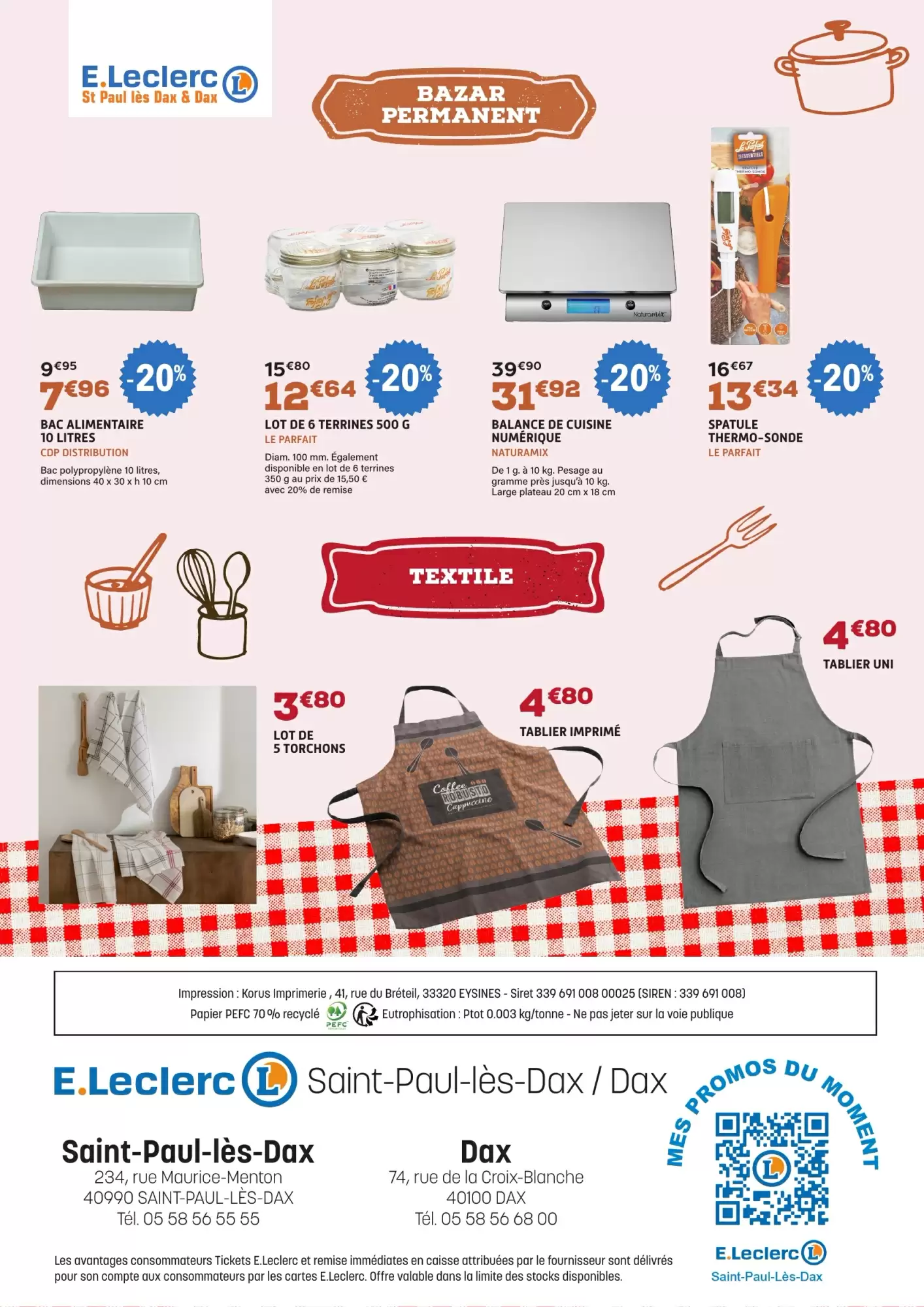 Prospectus promotionnel E.Leclerc valable à partir du 26/10/2026 - Page 4.