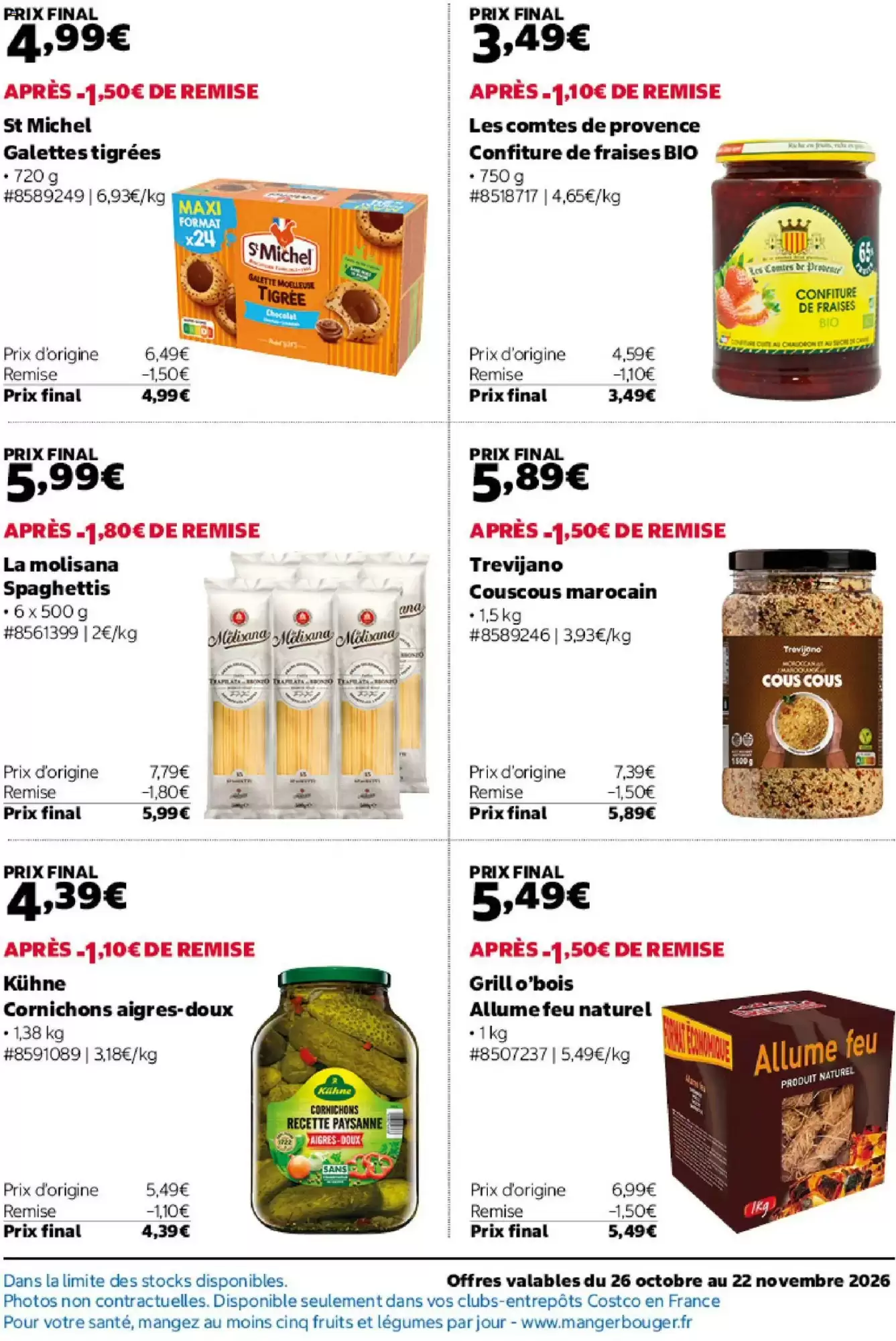 Prospectus promotionnel Costco valable à partir du 26/10/2026 - Page 13.