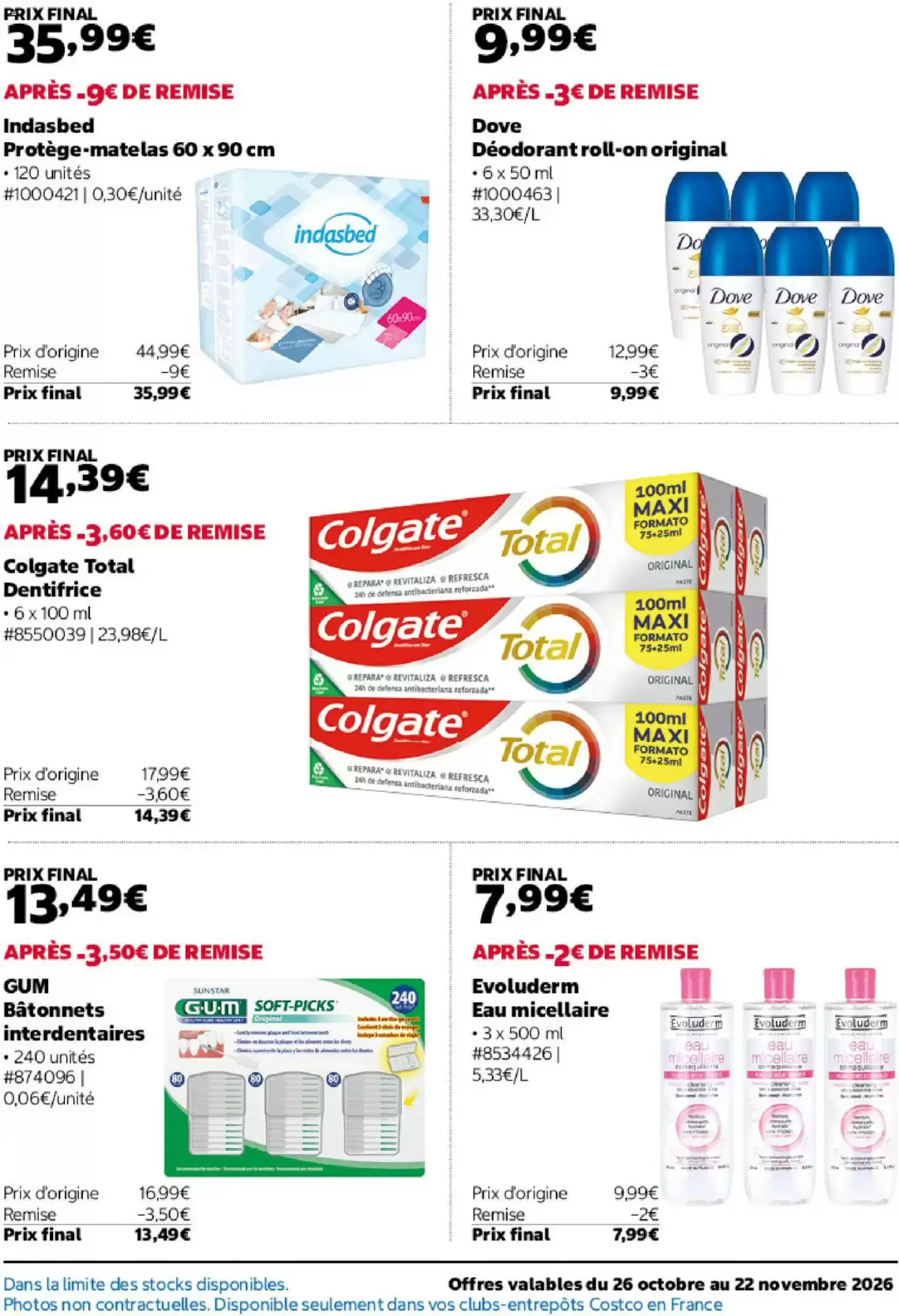 Prospectus promotionnel Costco valable à partir du 26/10/2026 - Page 19.