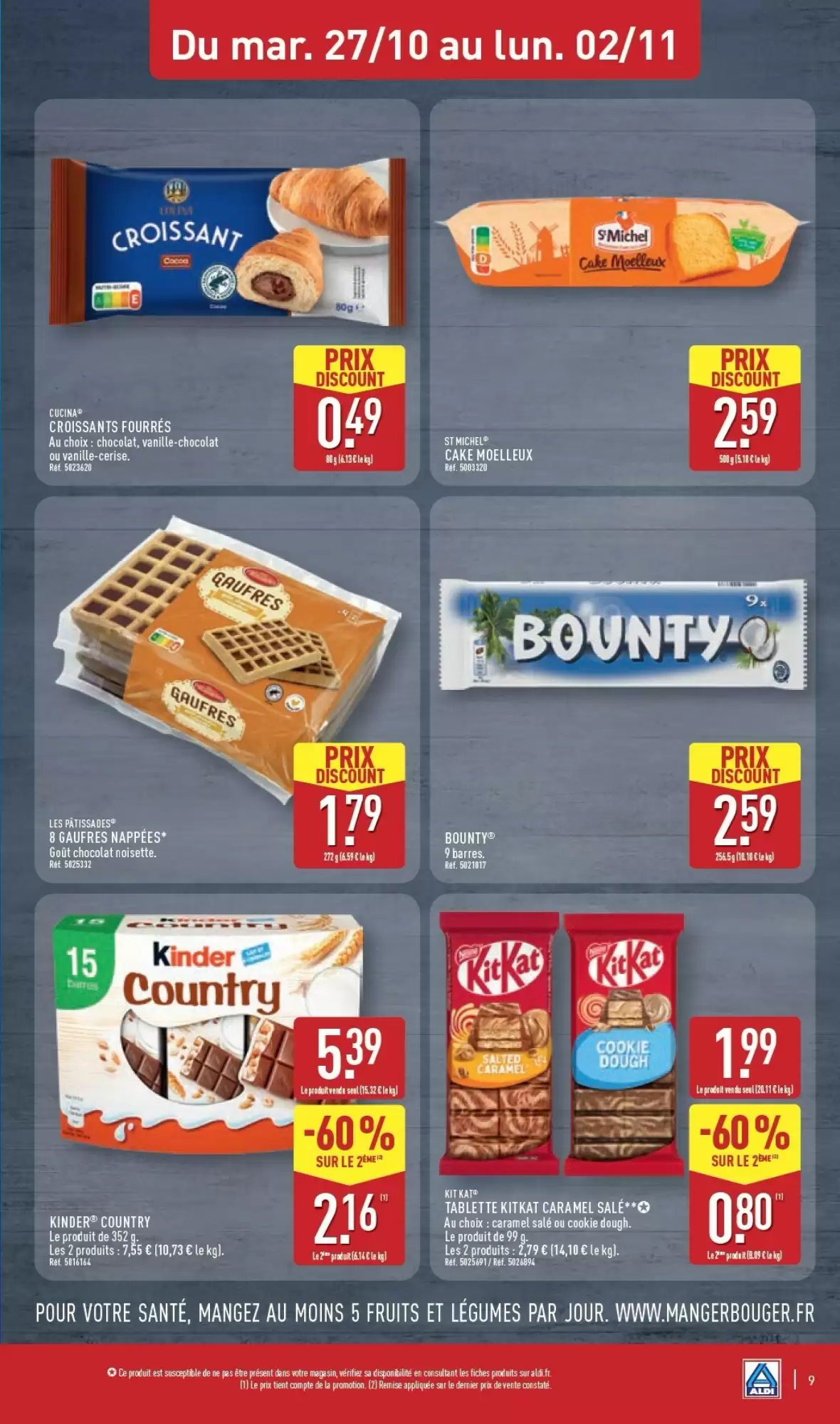 Prospectus promotionnel ALDI valable à partir du 27/10/2026 - Page 11.