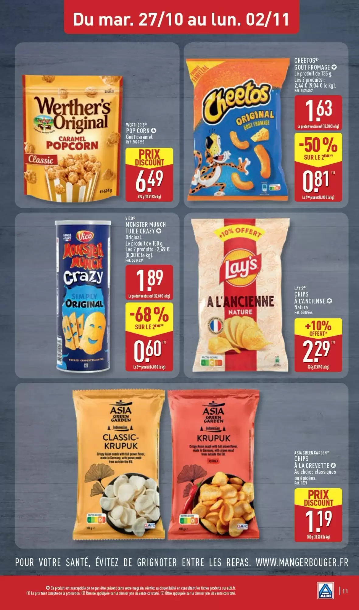 Prospectus promotionnel ALDI valable à partir du 27/10/2026 - Page 13.
