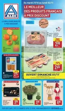 Prospectus promotionnel ALDI valable à partir du 27/10/2026