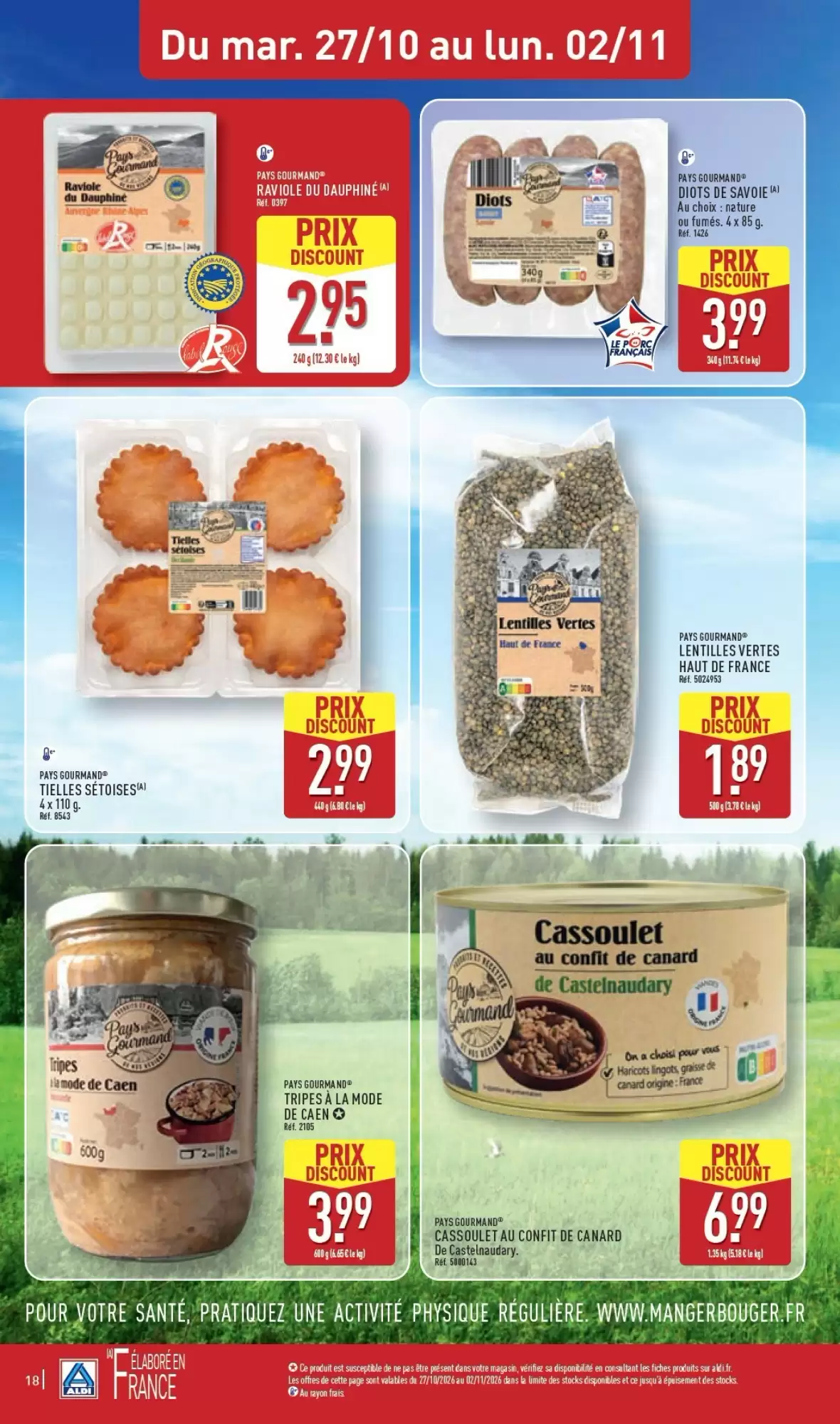 Prospectus promotionnel ALDI valable à partir du 27/10/2026 - Page 20.