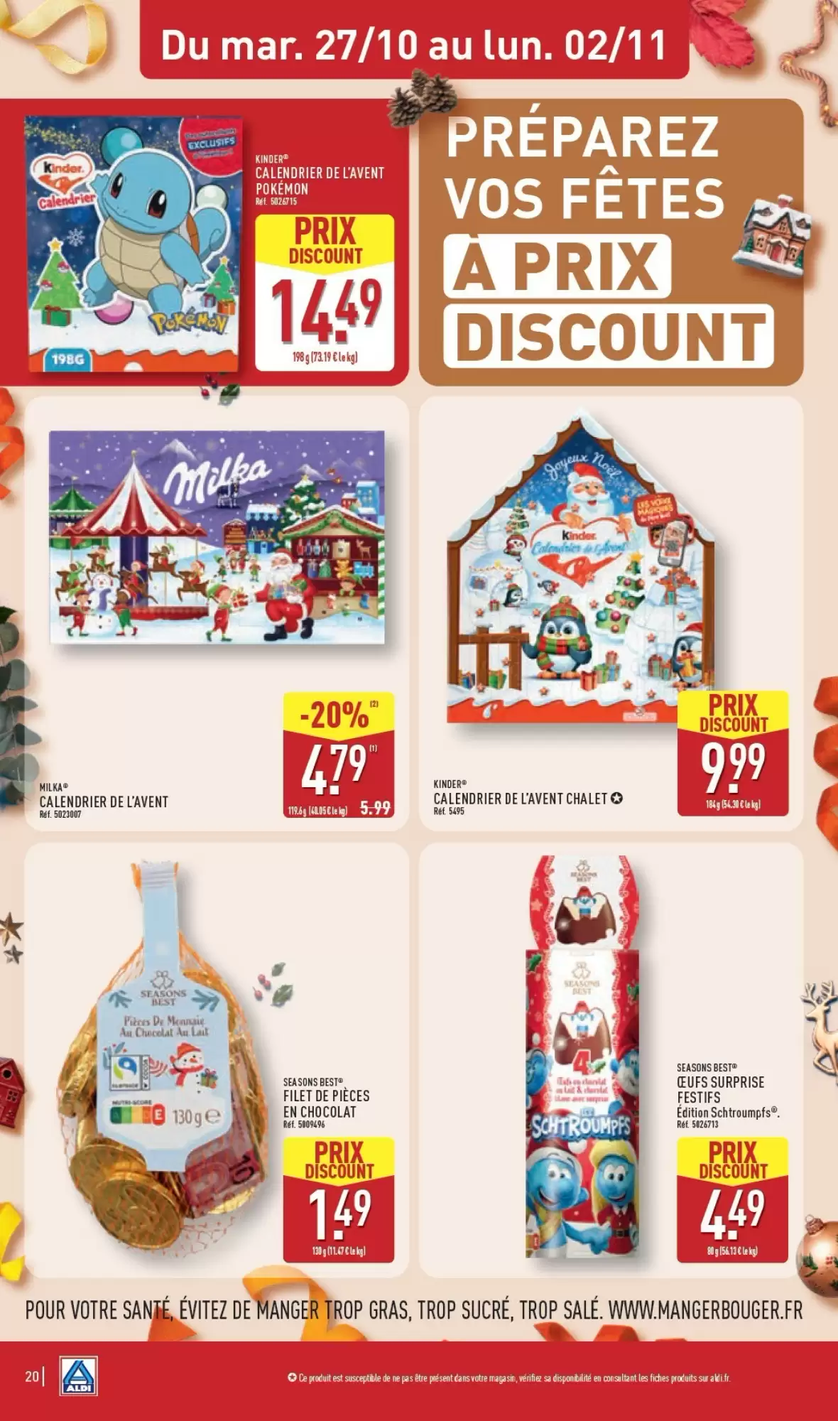 Prospectus promotionnel ALDI valable à partir du 27/10/2026 - Page 22.