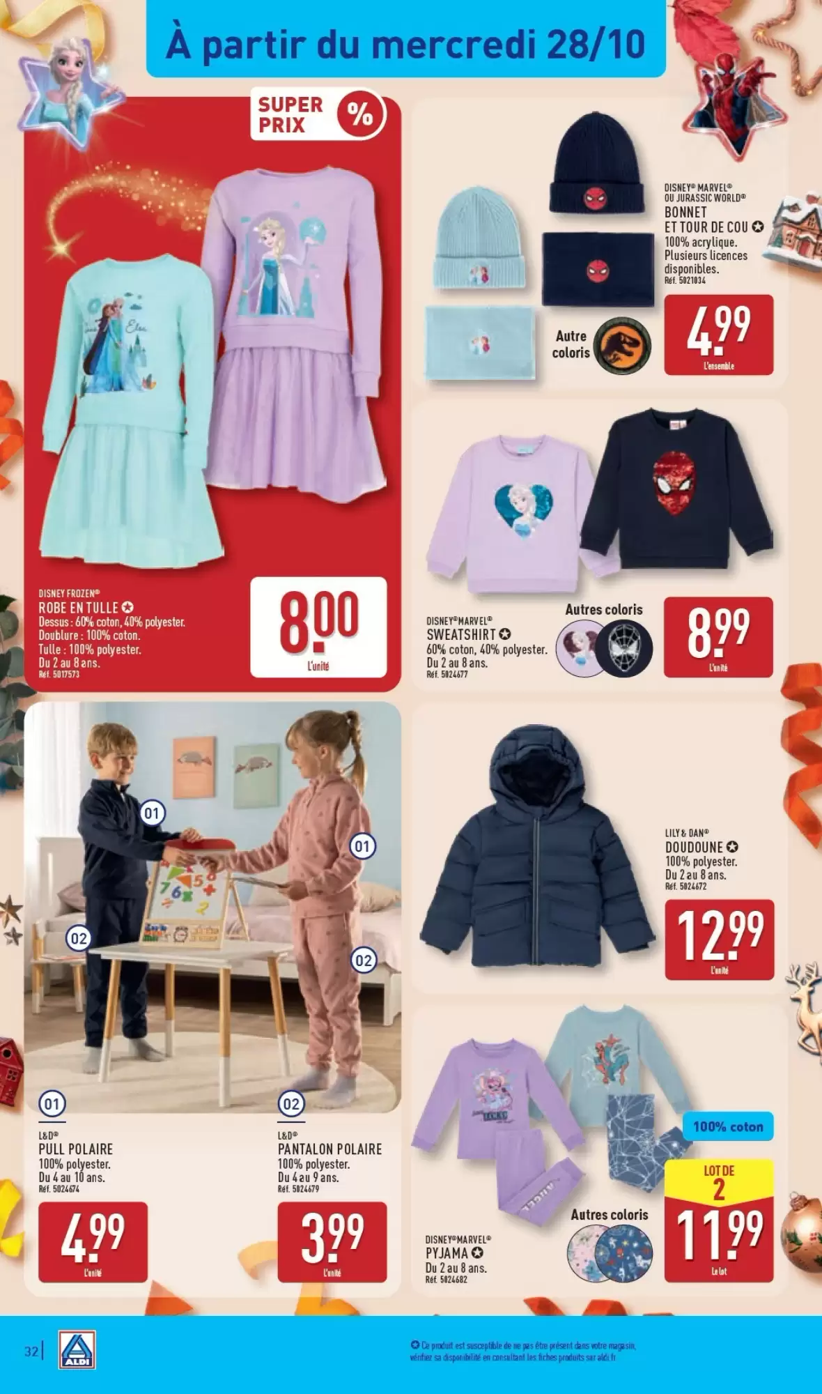 Prospectus promotionnel ALDI valable à partir du 27/10/2026 - Page 34.