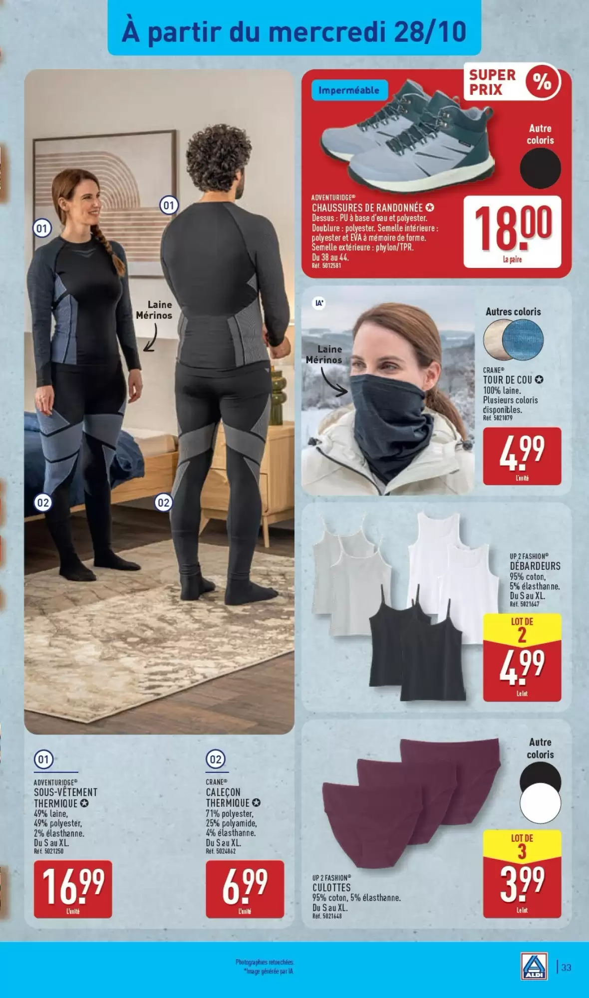 Prospectus promotionnel ALDI valable à partir du 27/10/2026 - Page 35.