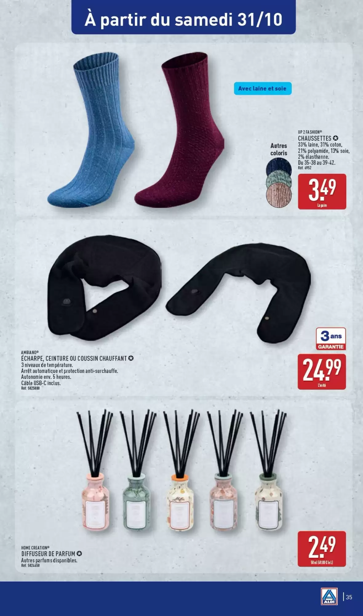 Prospectus promotionnel ALDI valable à partir du 27/10/2026 - Page 37.