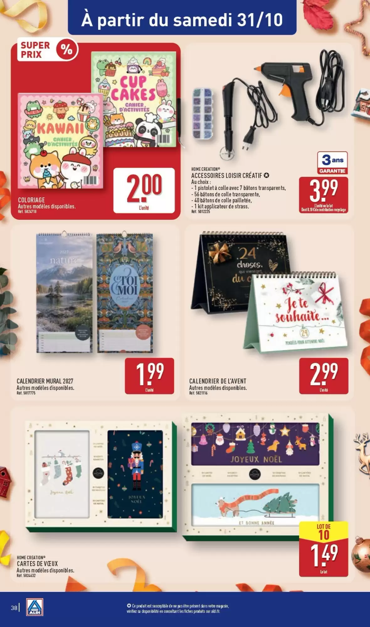 Prospectus promotionnel ALDI valable à partir du 27/10/2026 - Page 40.