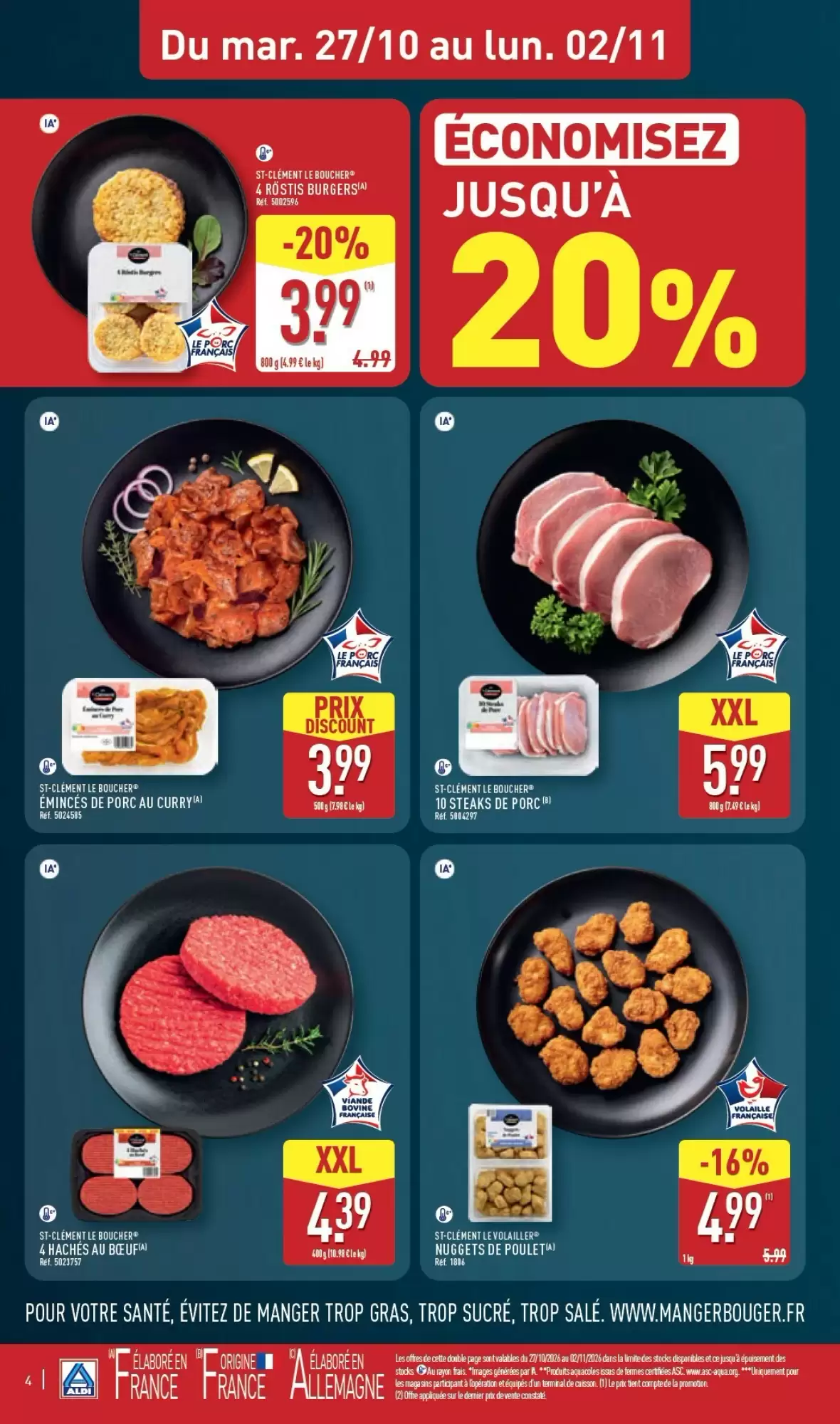 Prospectus promotionnel ALDI valable à partir du 27/10/2026 - Page 6.