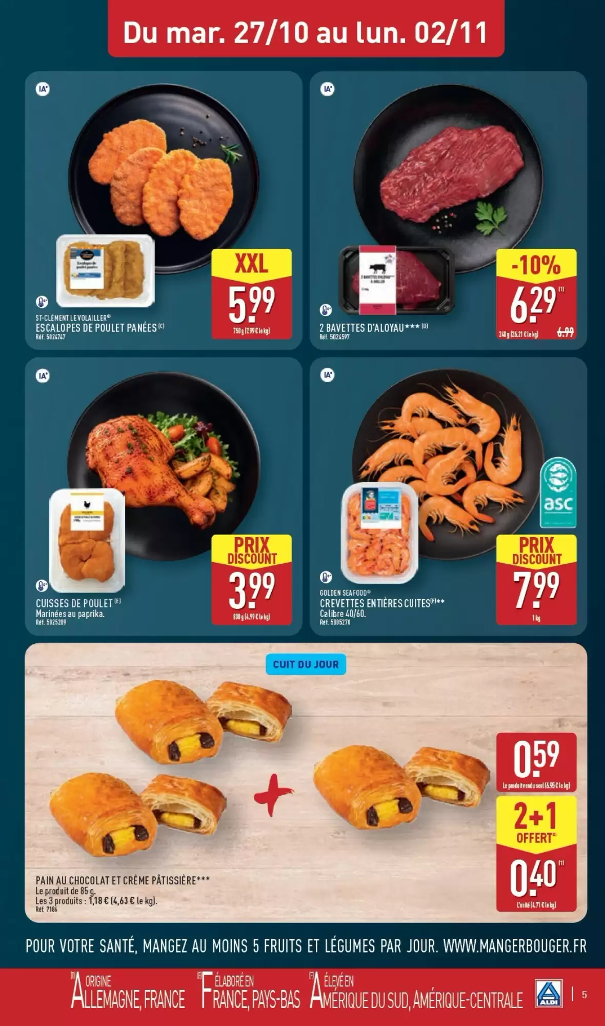Prospectus promotionnel ALDI valable à partir du 27/10/2026 - Page 7.