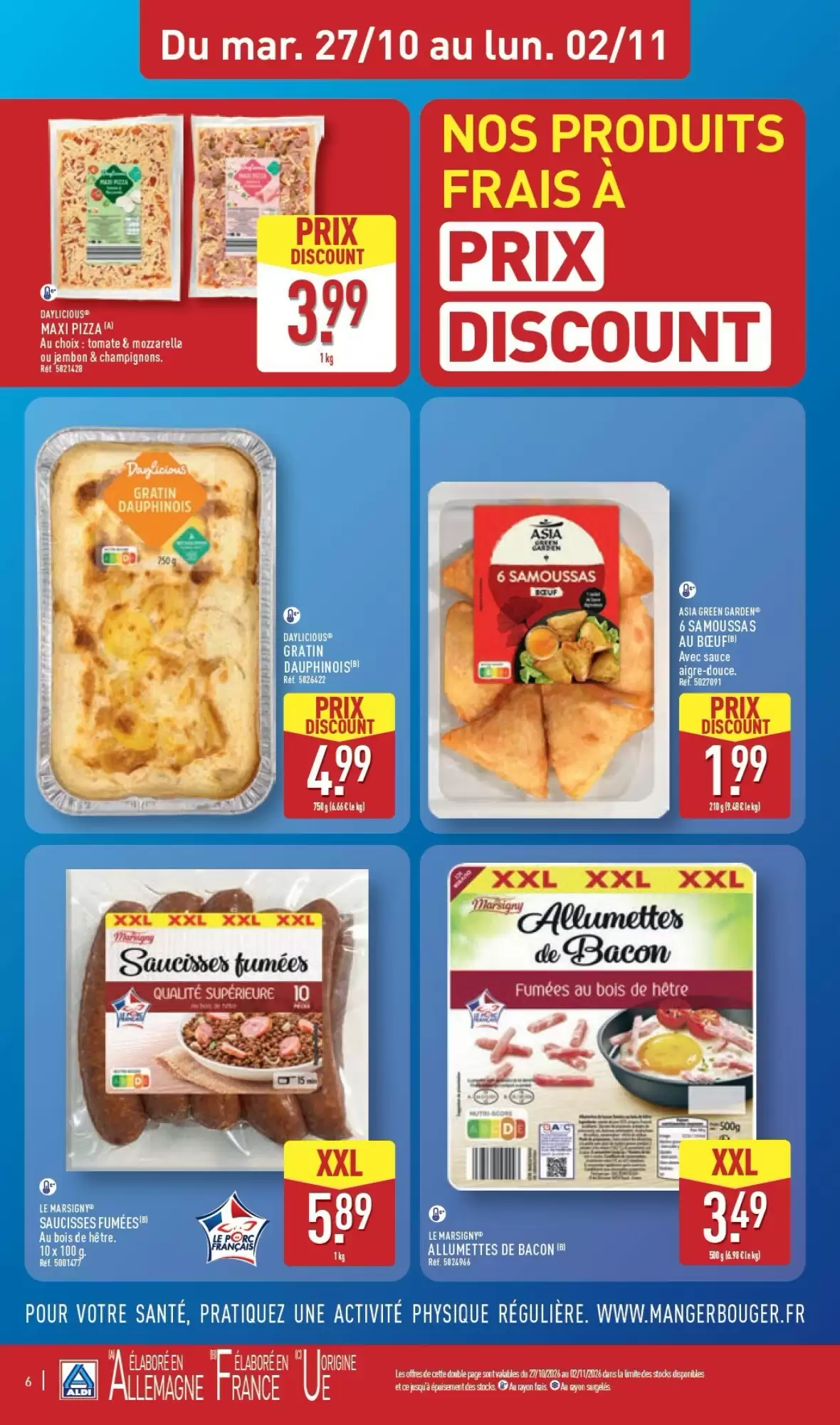 Prospectus promotionnel ALDI valable à partir du 27/10/2026 - Page 8.