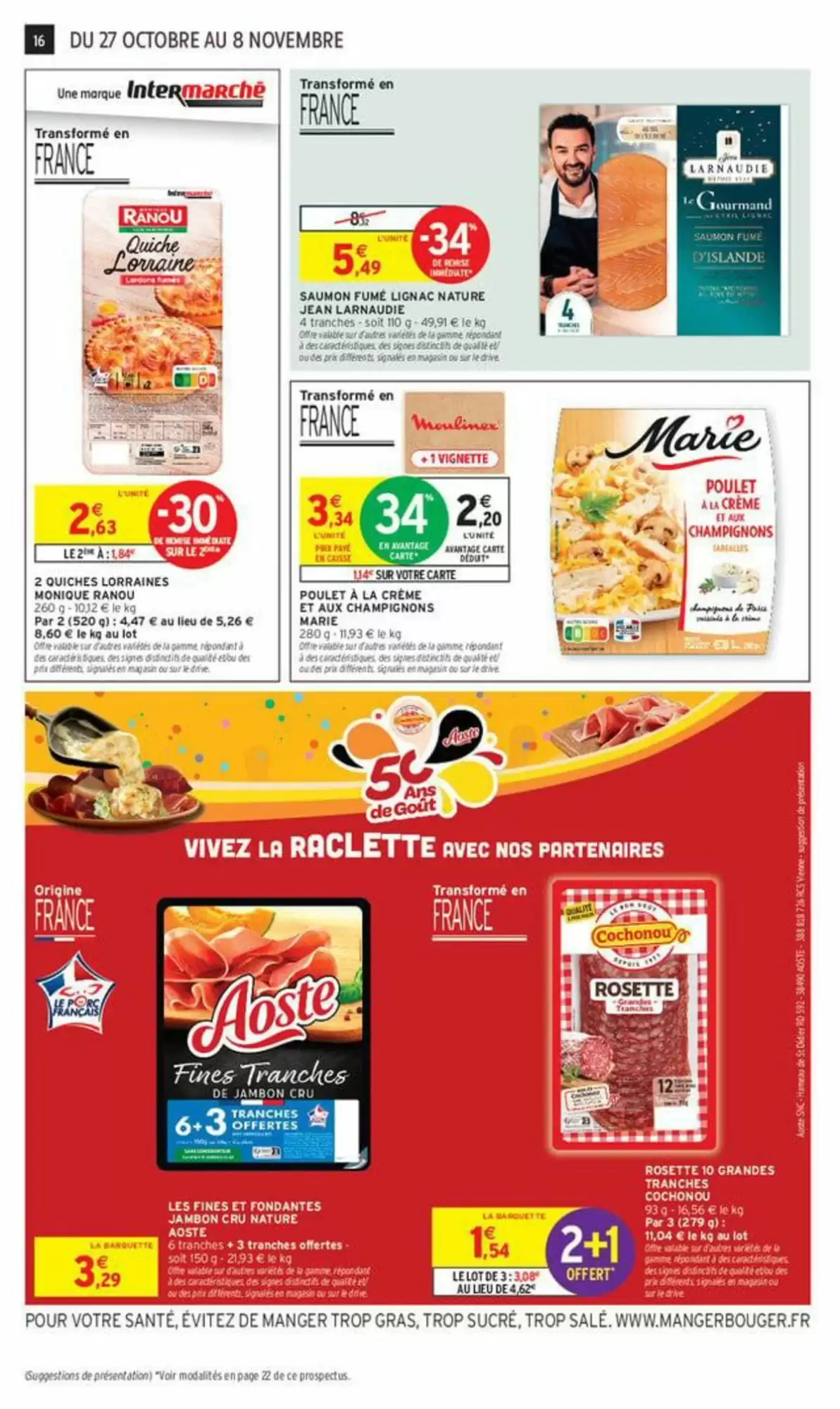 Prospectus promotionnel Intermarché valable à partir du 27/10/2026 - Page 16.