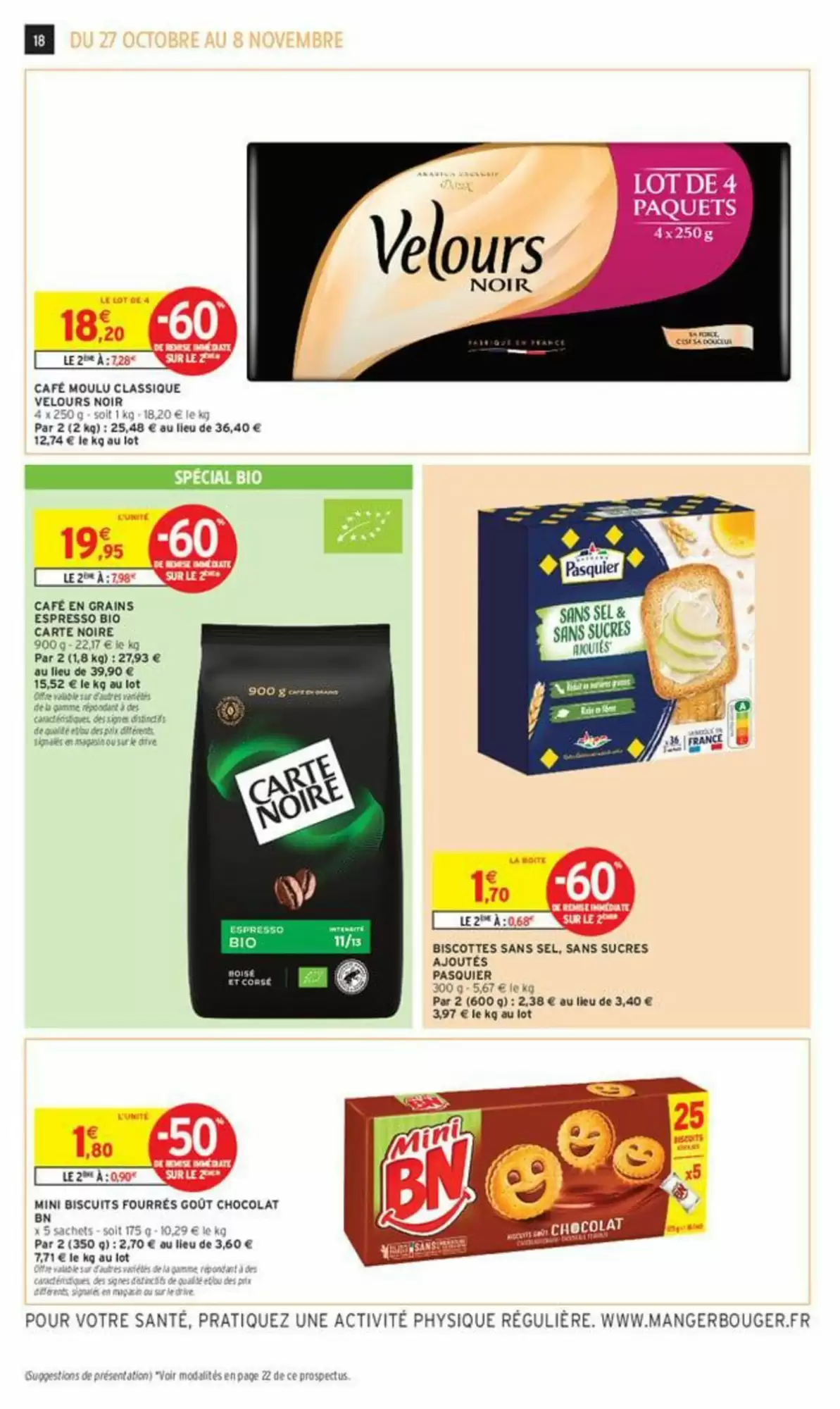 Prospectus promotionnel Intermarché valable à partir du 27/10/2026 - Page 18.