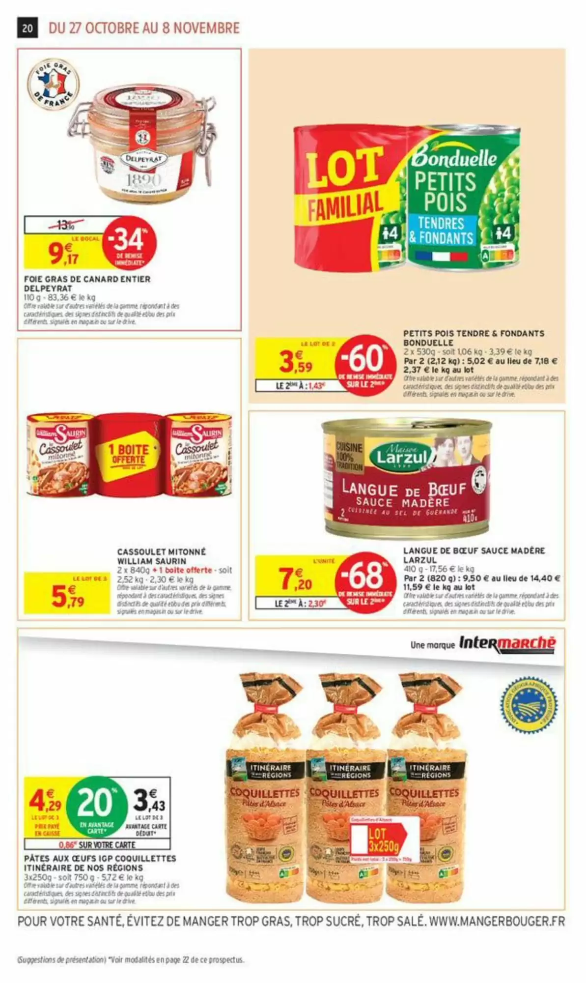 Prospectus promotionnel Intermarché valable à partir du 27/10/2026 - Page 20.