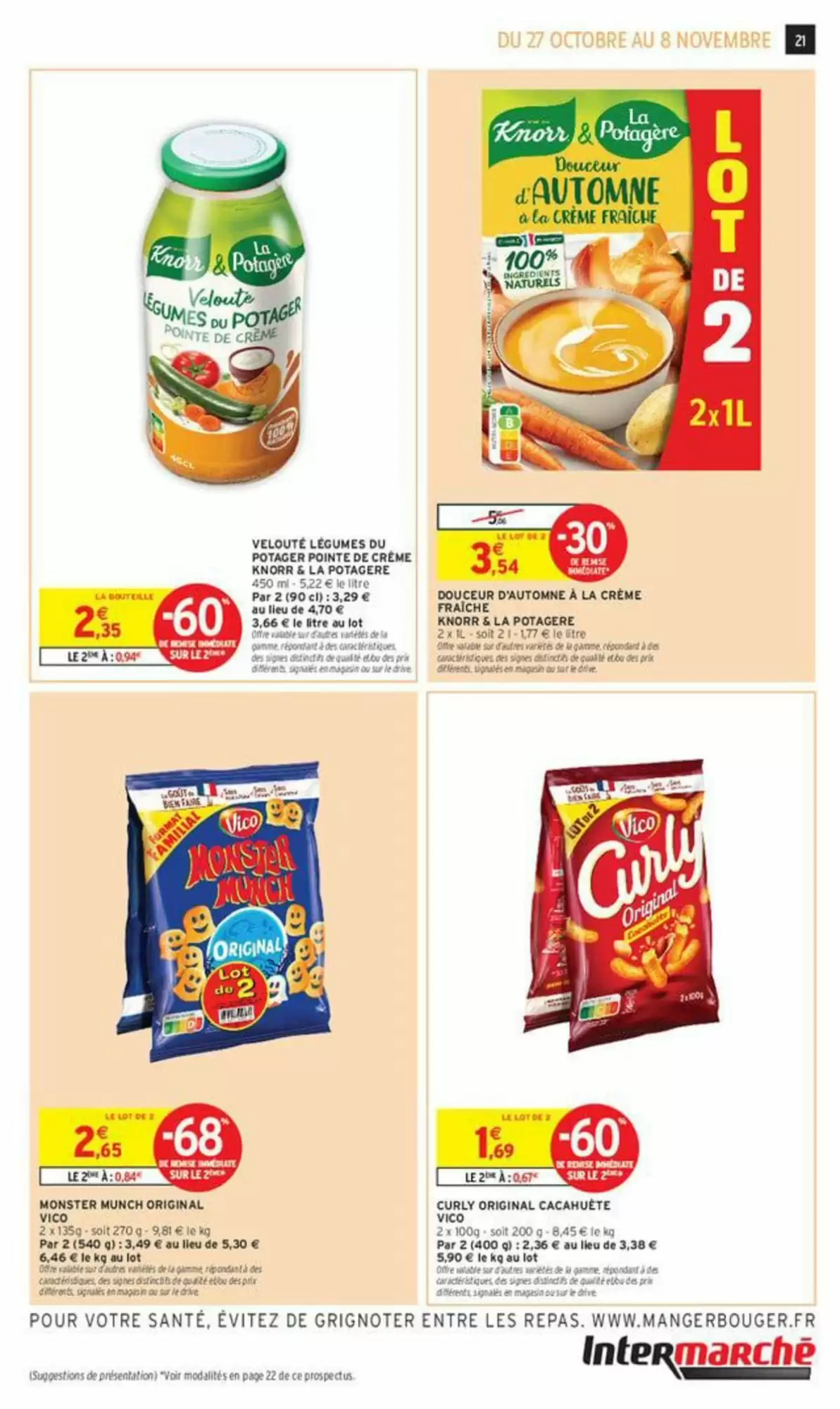 Prospectus promotionnel Intermarché valable à partir du 27/10/2026 - Page 21.