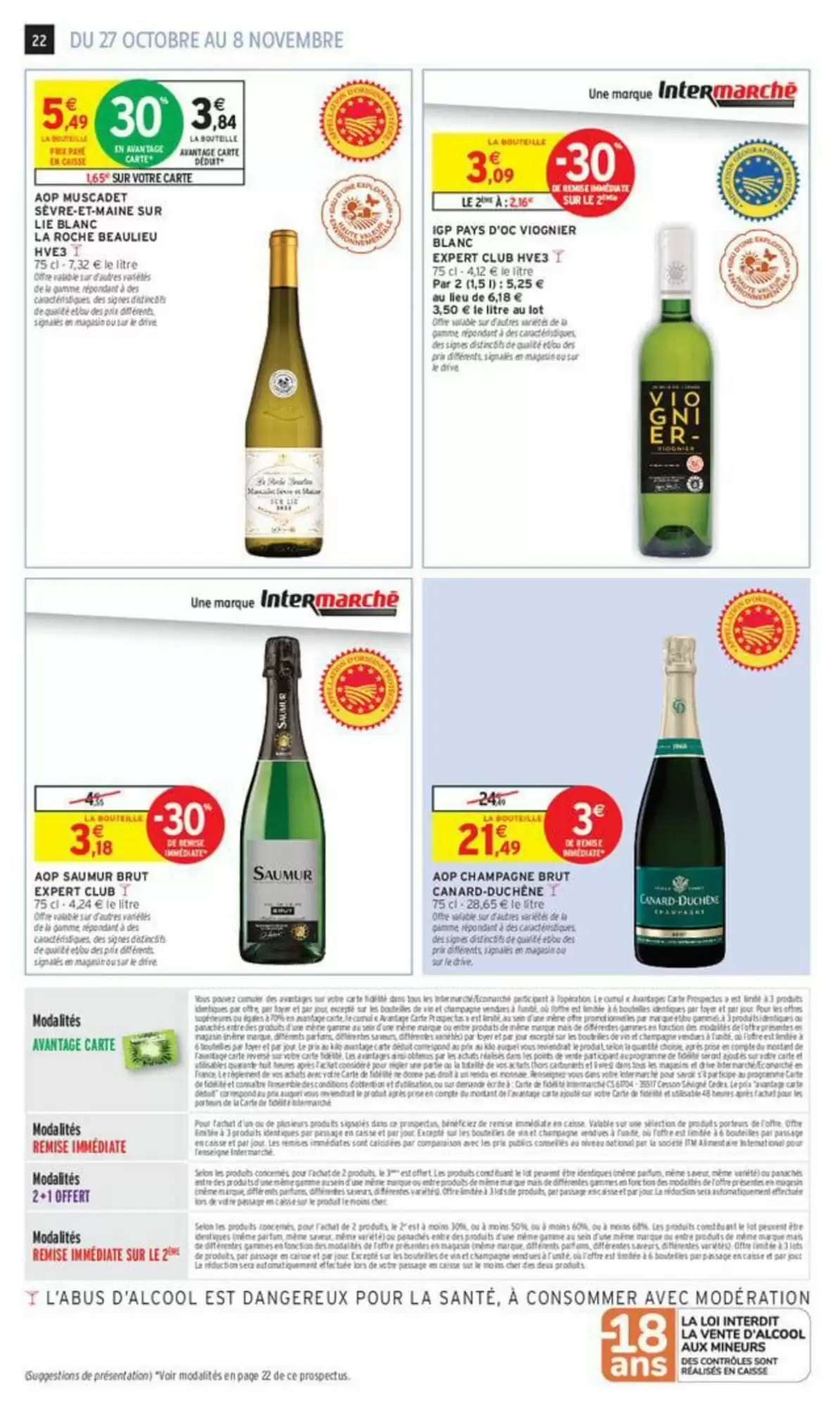 Prospectus promotionnel Intermarché valable à partir du 27/10/2026 - Page 22.