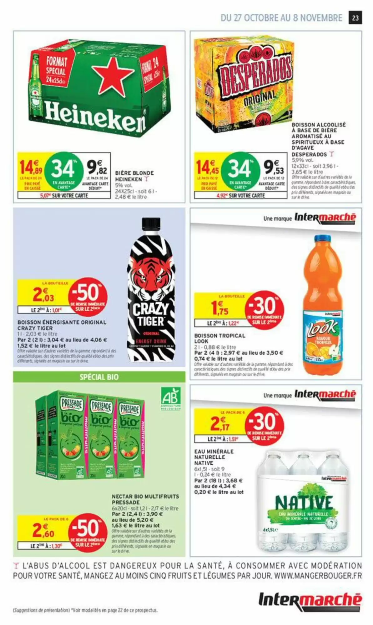 Prospectus promotionnel Intermarché valable à partir du 27/10/2026 - Page 23.