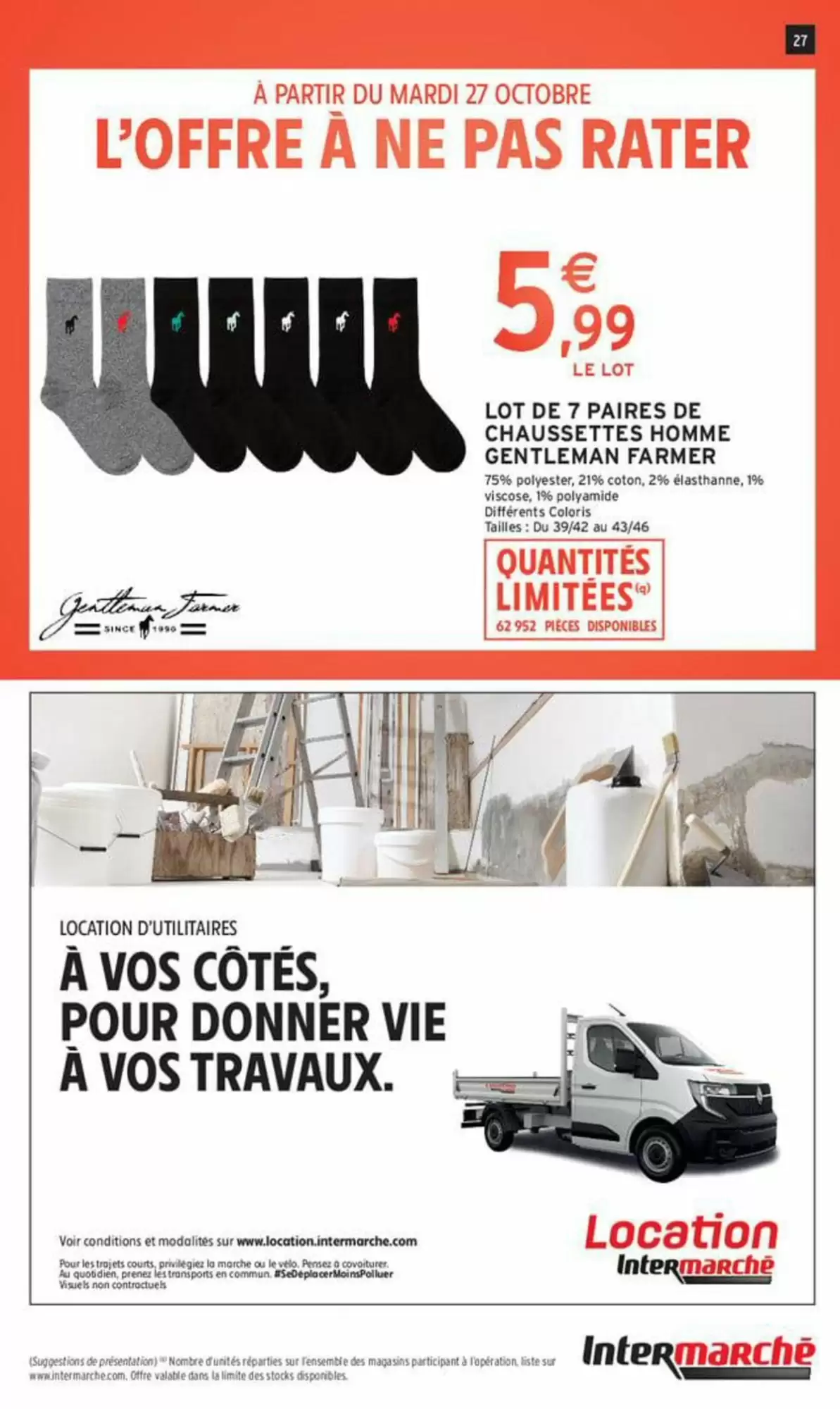 Prospectus promotionnel Intermarché valable à partir du 27/10/2026 - Page 27.