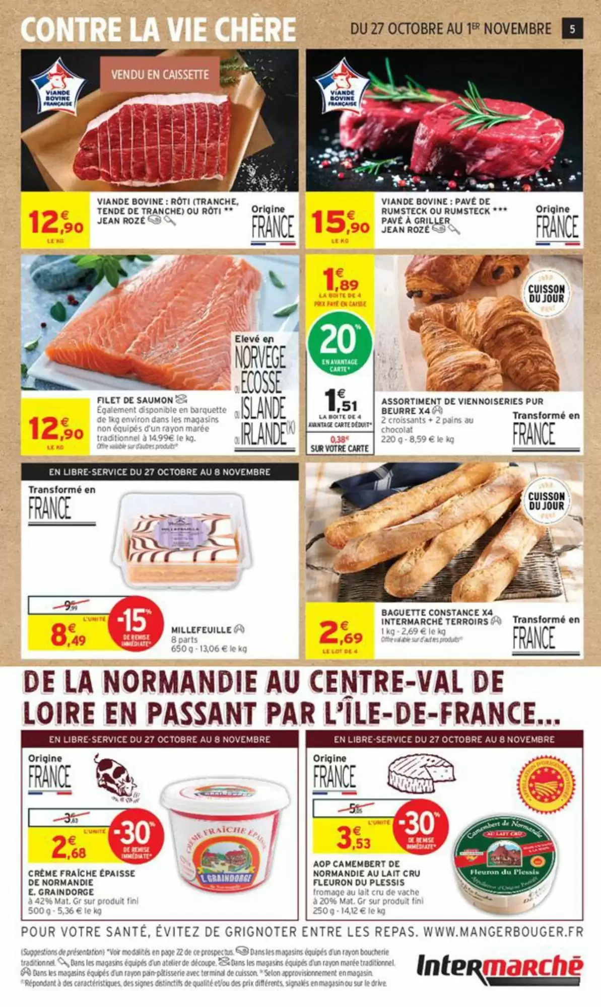 Prospectus promotionnel Intermarché valable à partir du 27/10/2026 - Page 5.