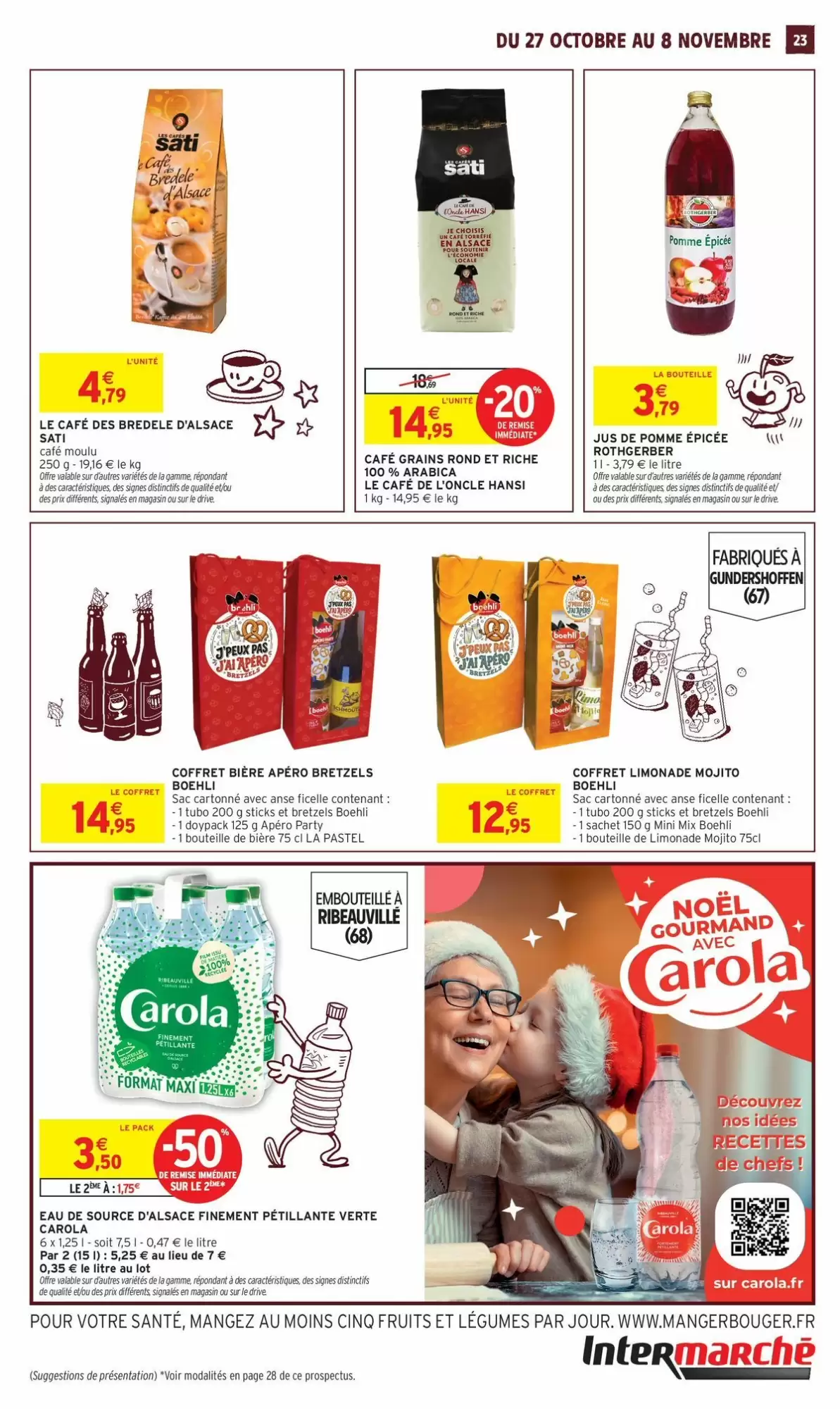 Prospectus promotionnel Intermarché Hyper valable à partir du 27/10/2026 - Page 23.