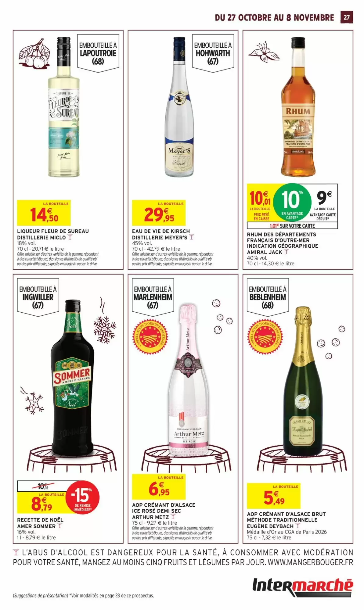 Prospectus promotionnel Intermarché Hyper valable à partir du 27/10/2026 - Page 27.