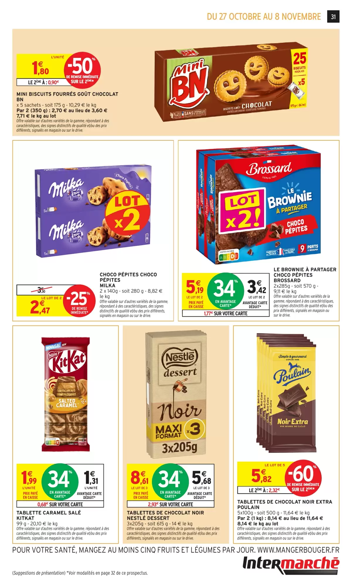 Prospectus promotionnel Intermarché Hyper valable à partir du 27/10/2026 - Page 19.