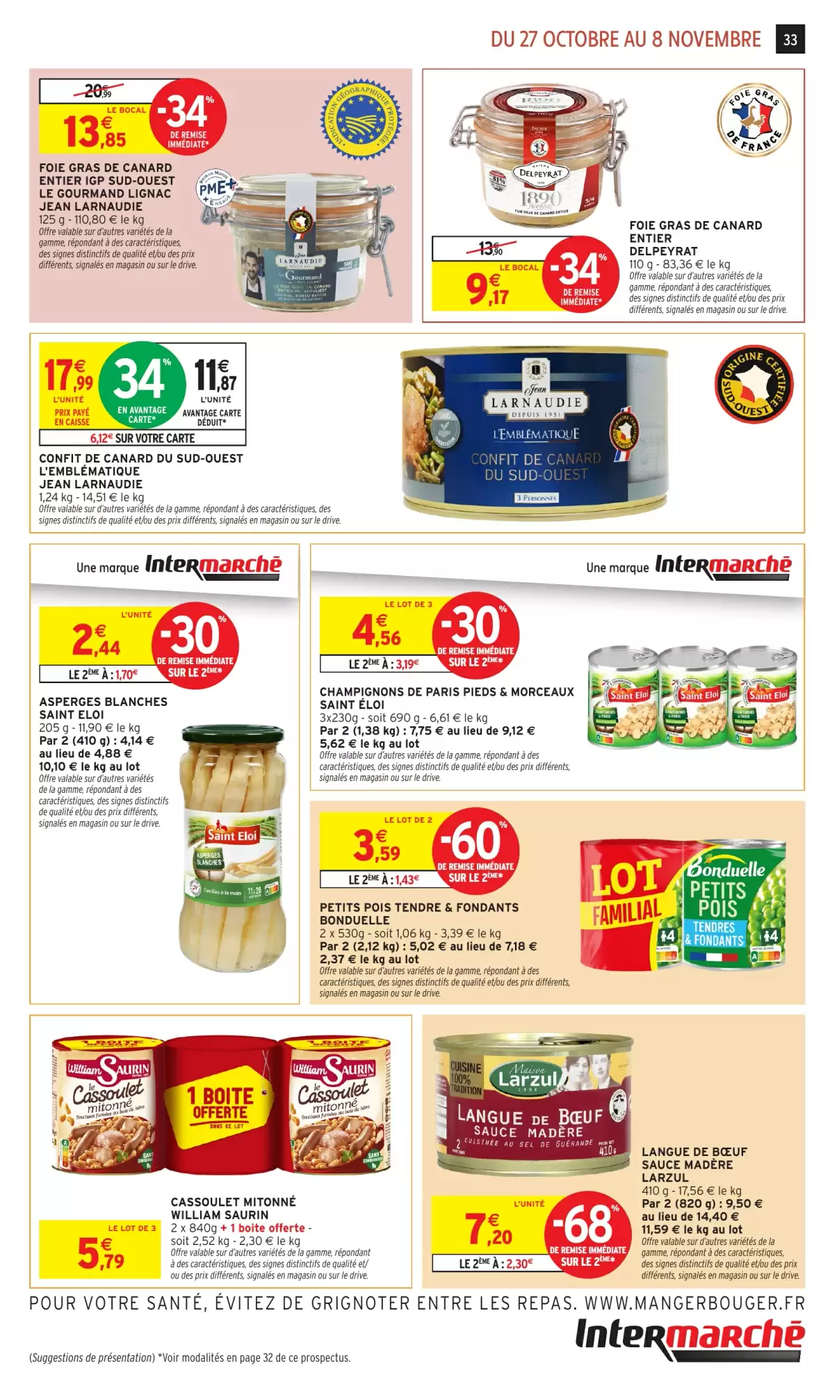 Prospectus promotionnel Intermarché Hyper valable à partir du 27/10/2026 - Page 21.