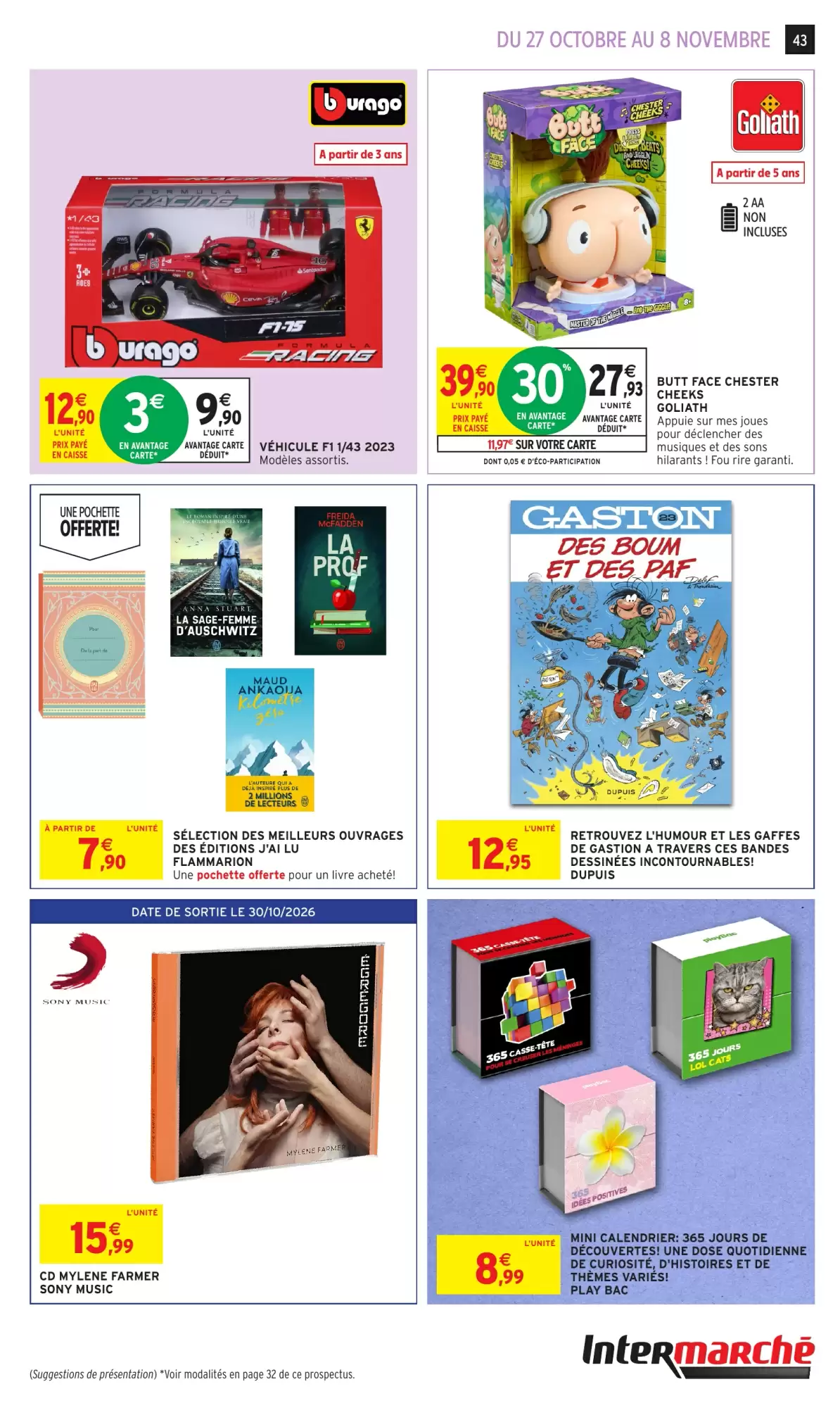 Prospectus promotionnel Intermarché Hyper valable à partir du 27/10/2026 - Page 31.