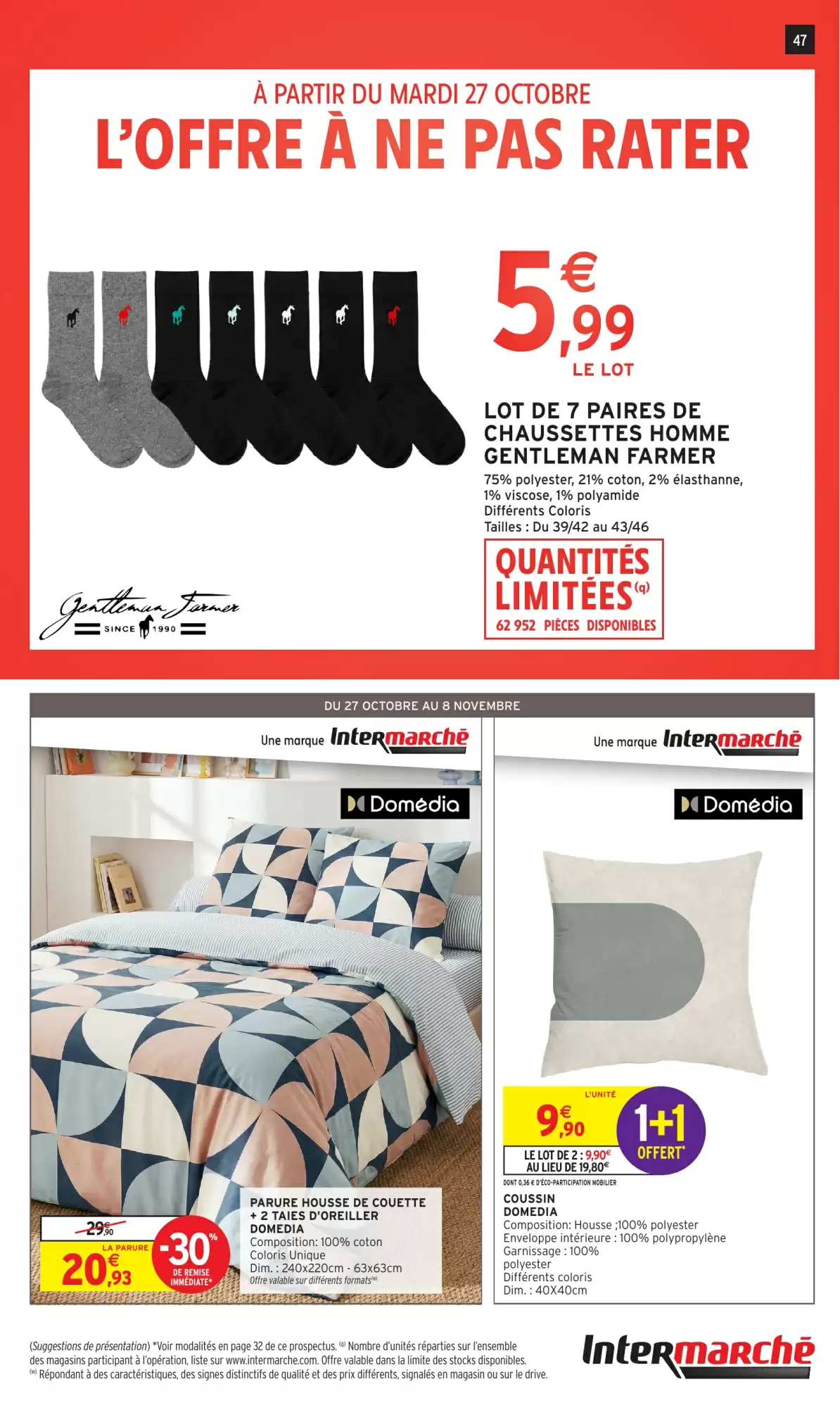 Prospectus promotionnel Intermarché Hyper valable à partir du 27/10/2026 - Page 35.